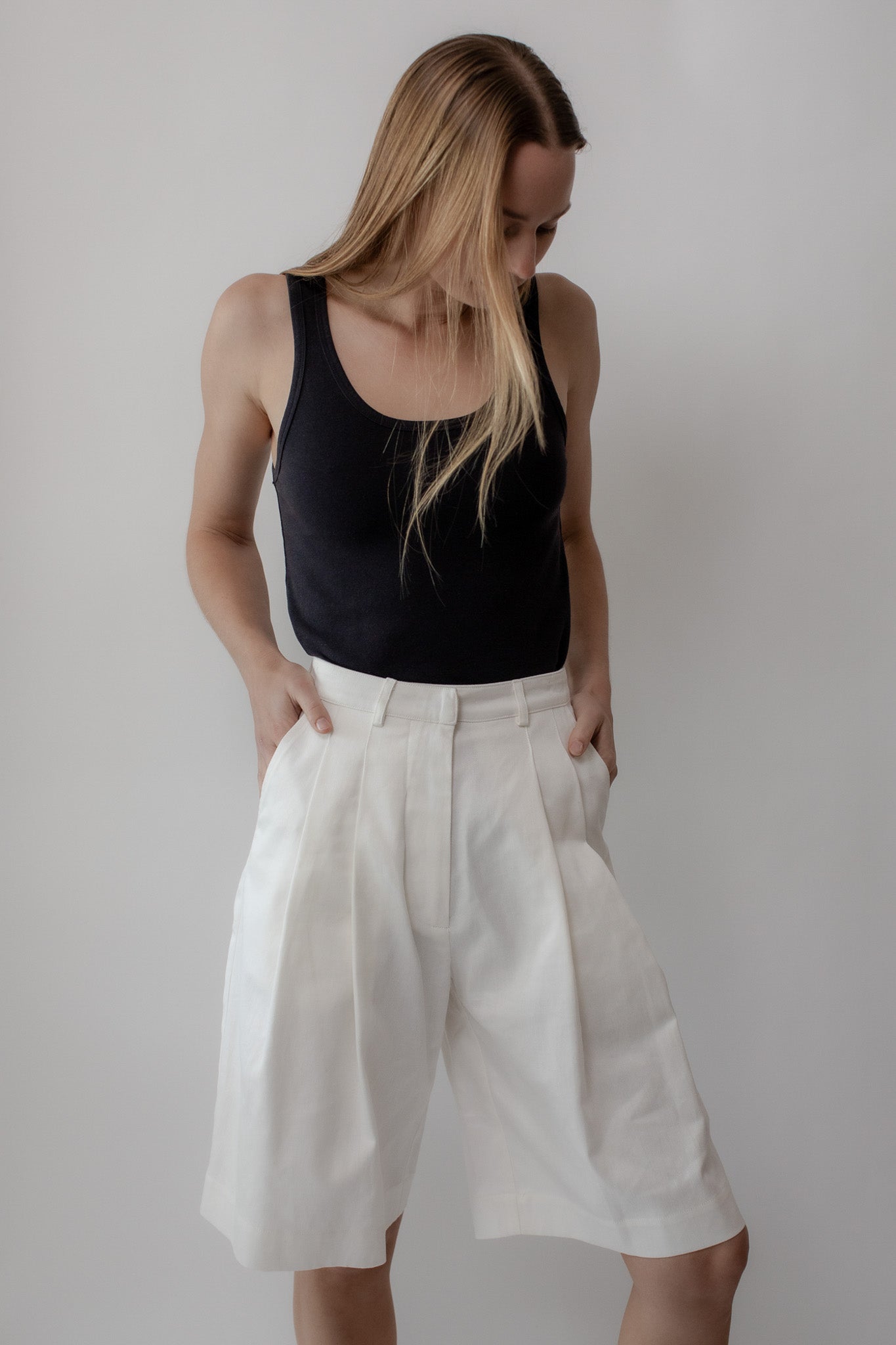 No. 34 Shorts - White
