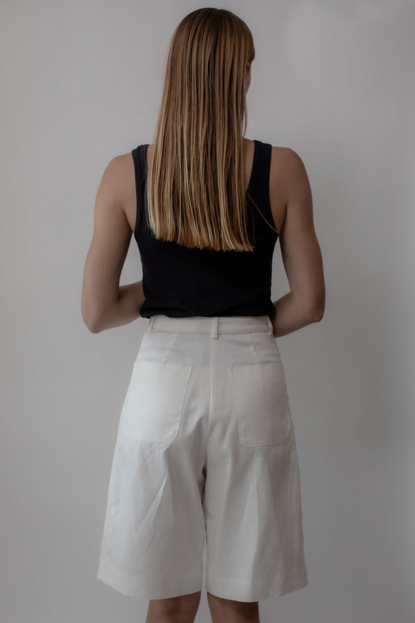 No. 34 Shorts - White