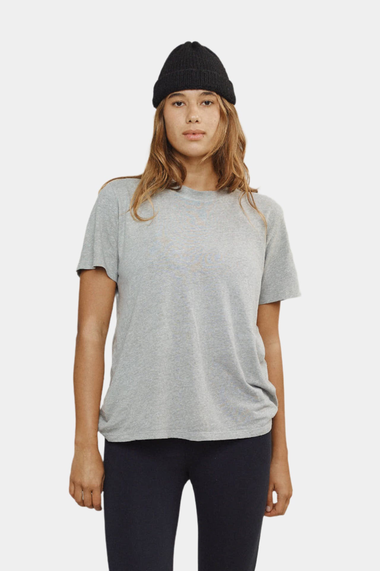 heathered Jung tee