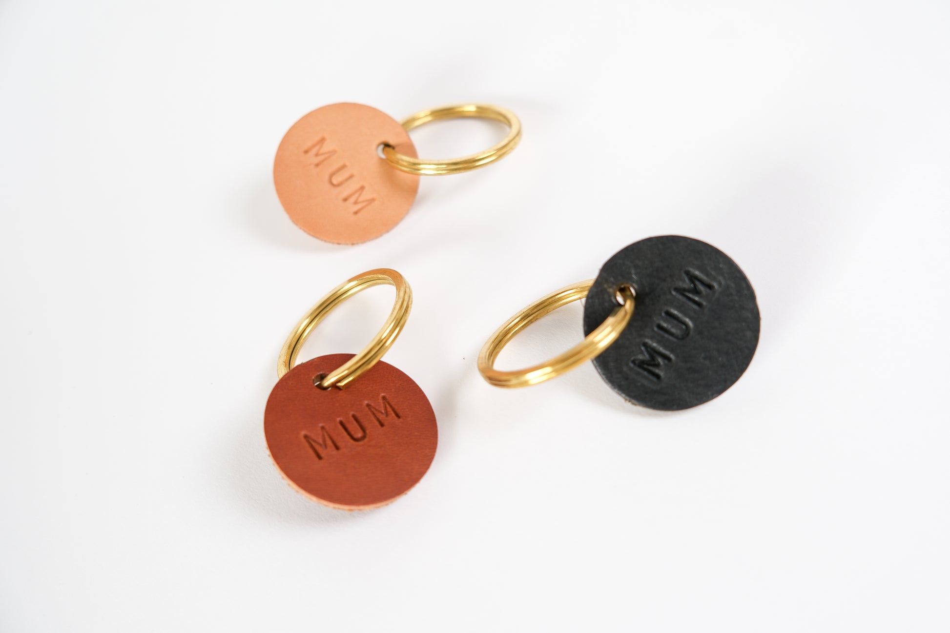 Mum Leather Keyring