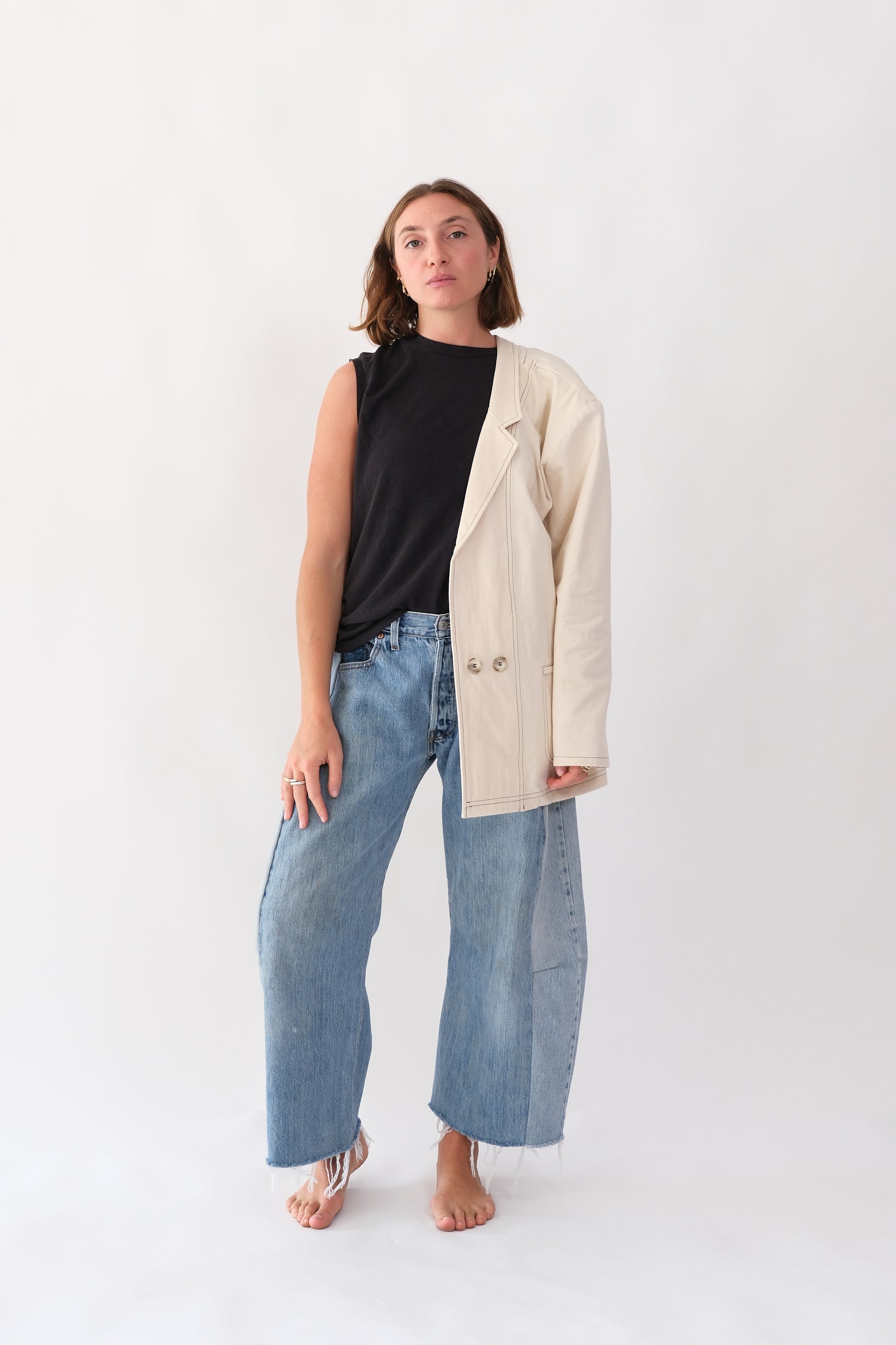 Contrast Stitch NO. 80 Blazer