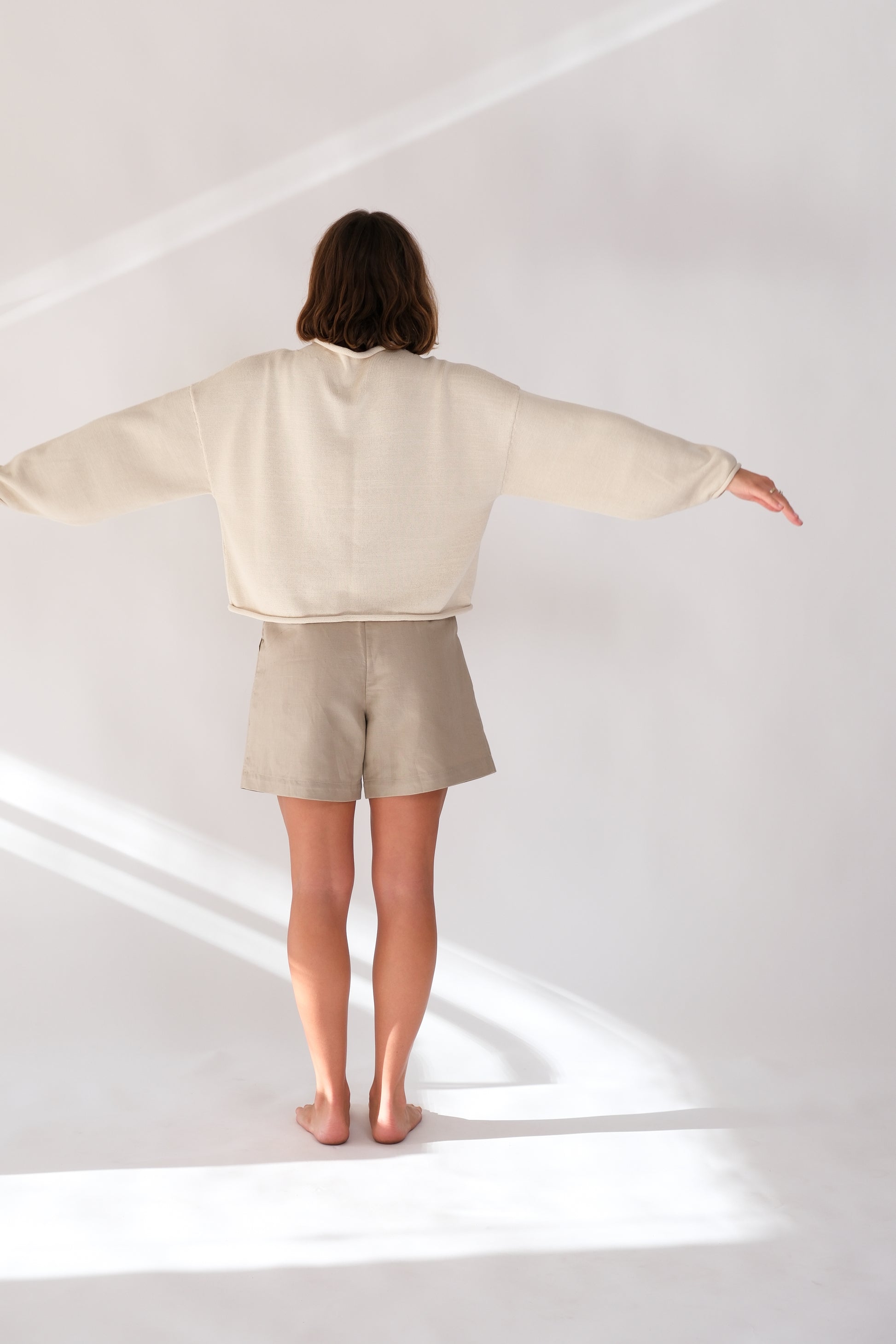 No 3 Short - Beige