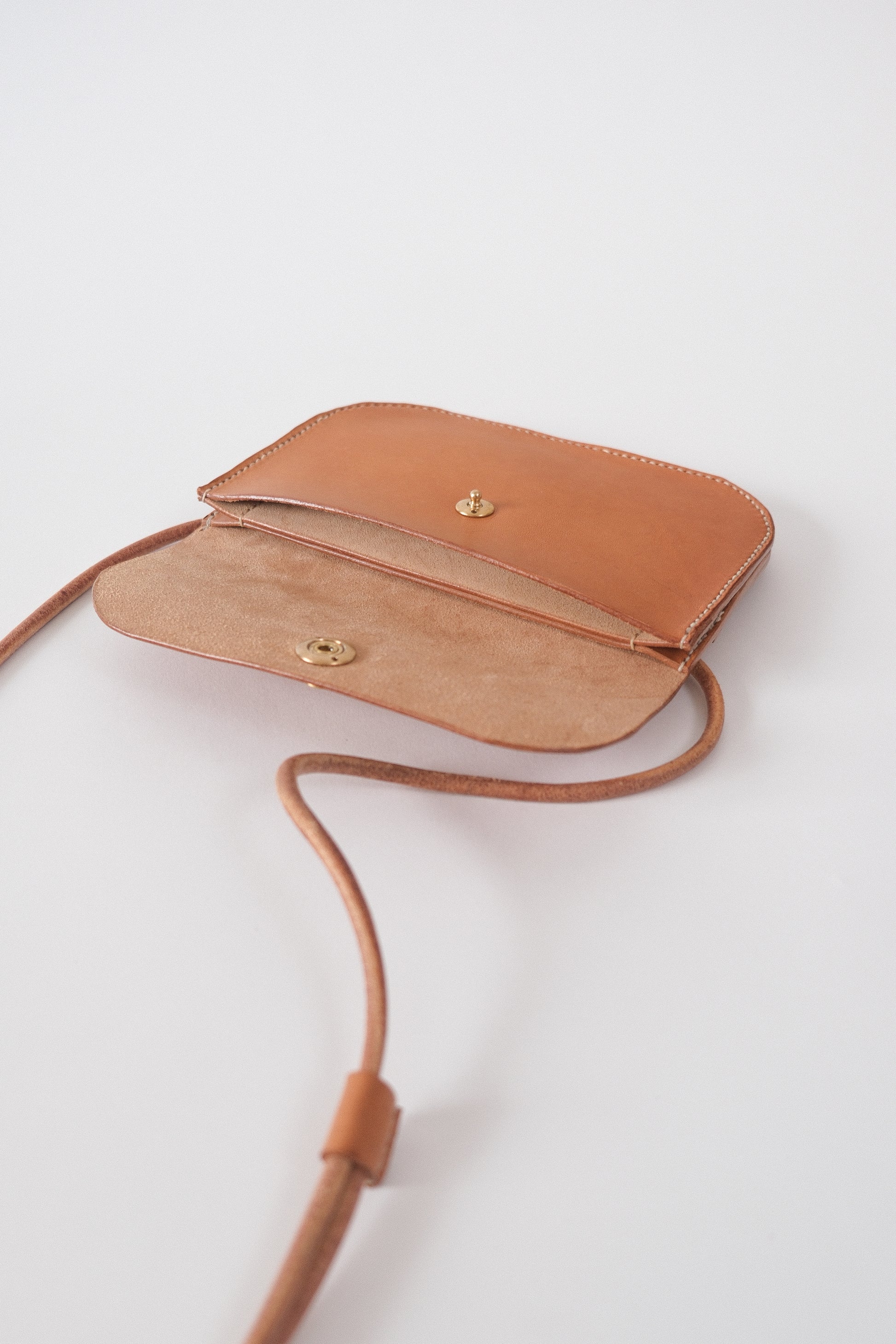 Cross Body Pouch - Tan