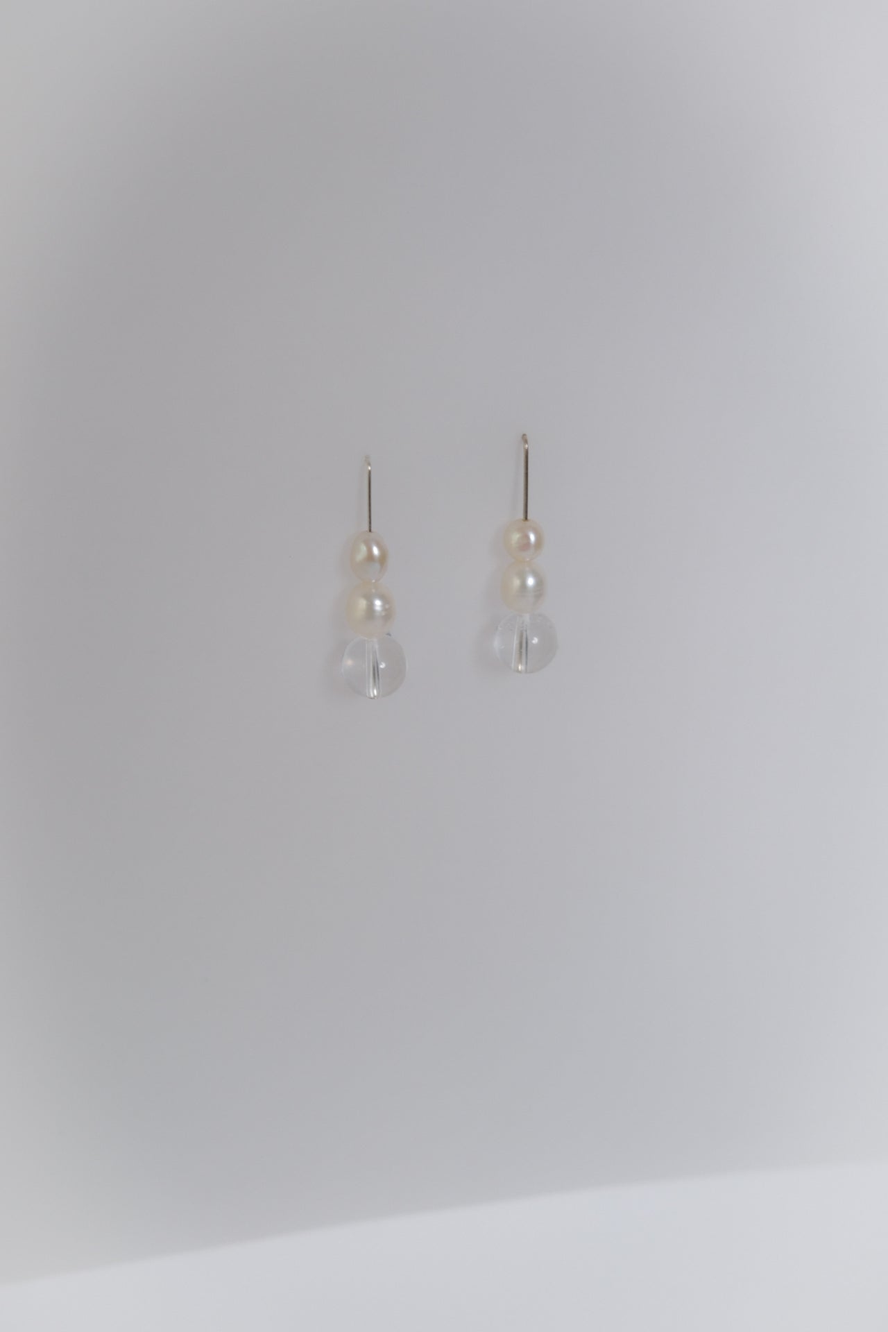 031 Earrings - Quartz