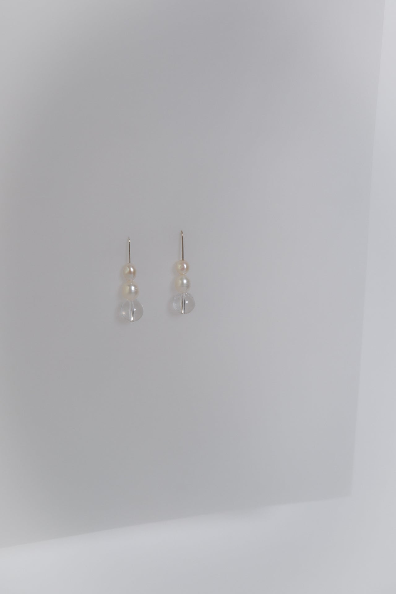 031 Earrings - Quartz
