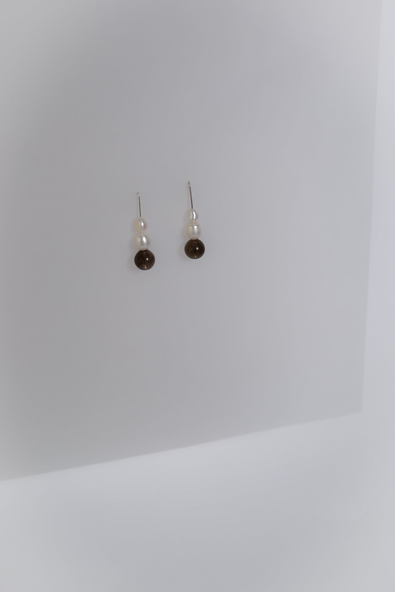 No. 31 Earrings - Smokey Quartz