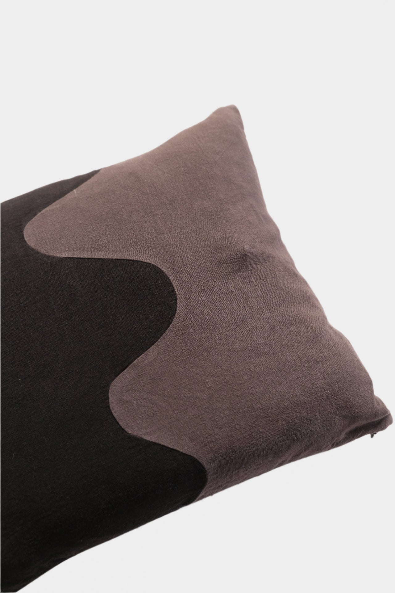 wave cushion Black/grey