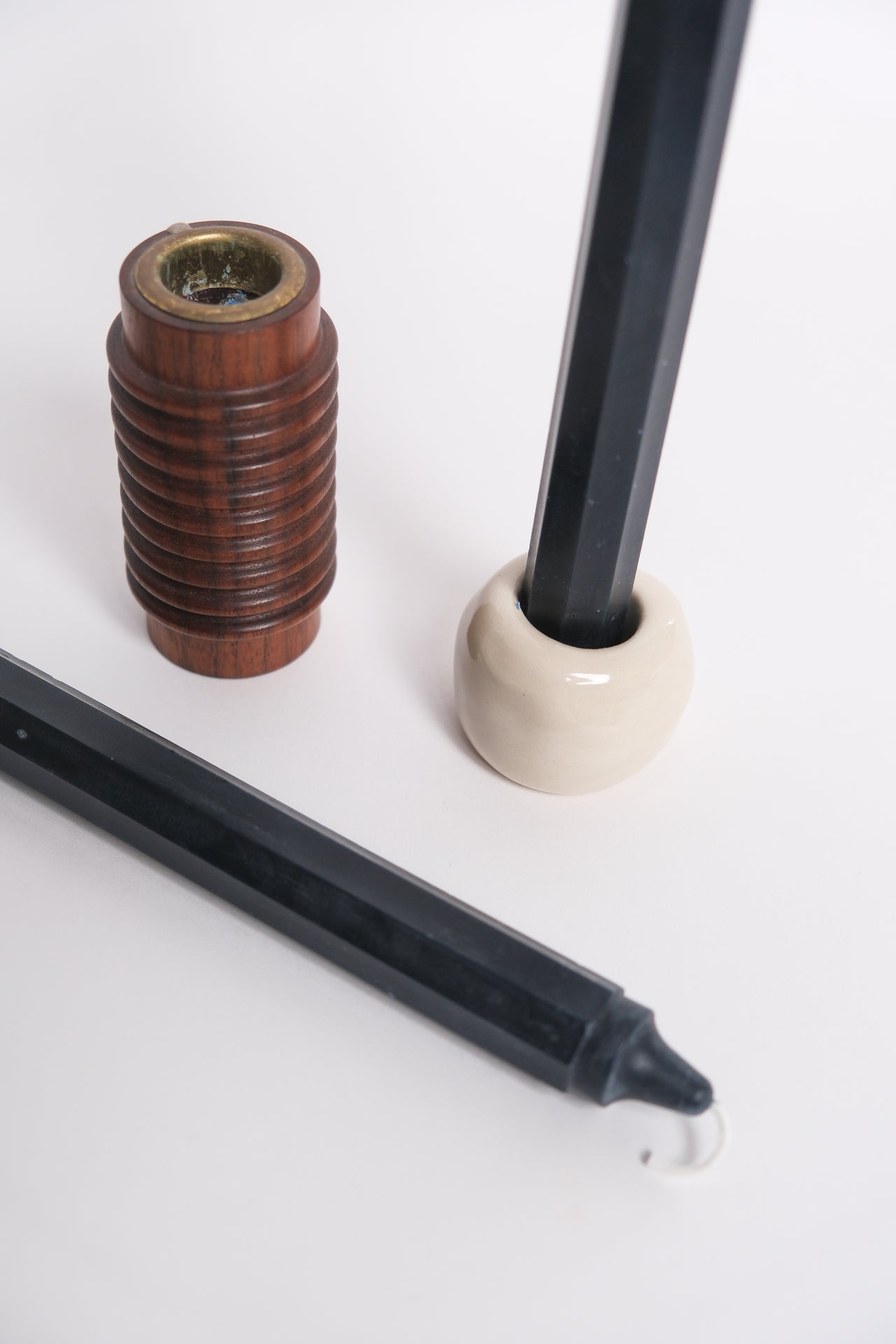 Octagon Candle - Ink