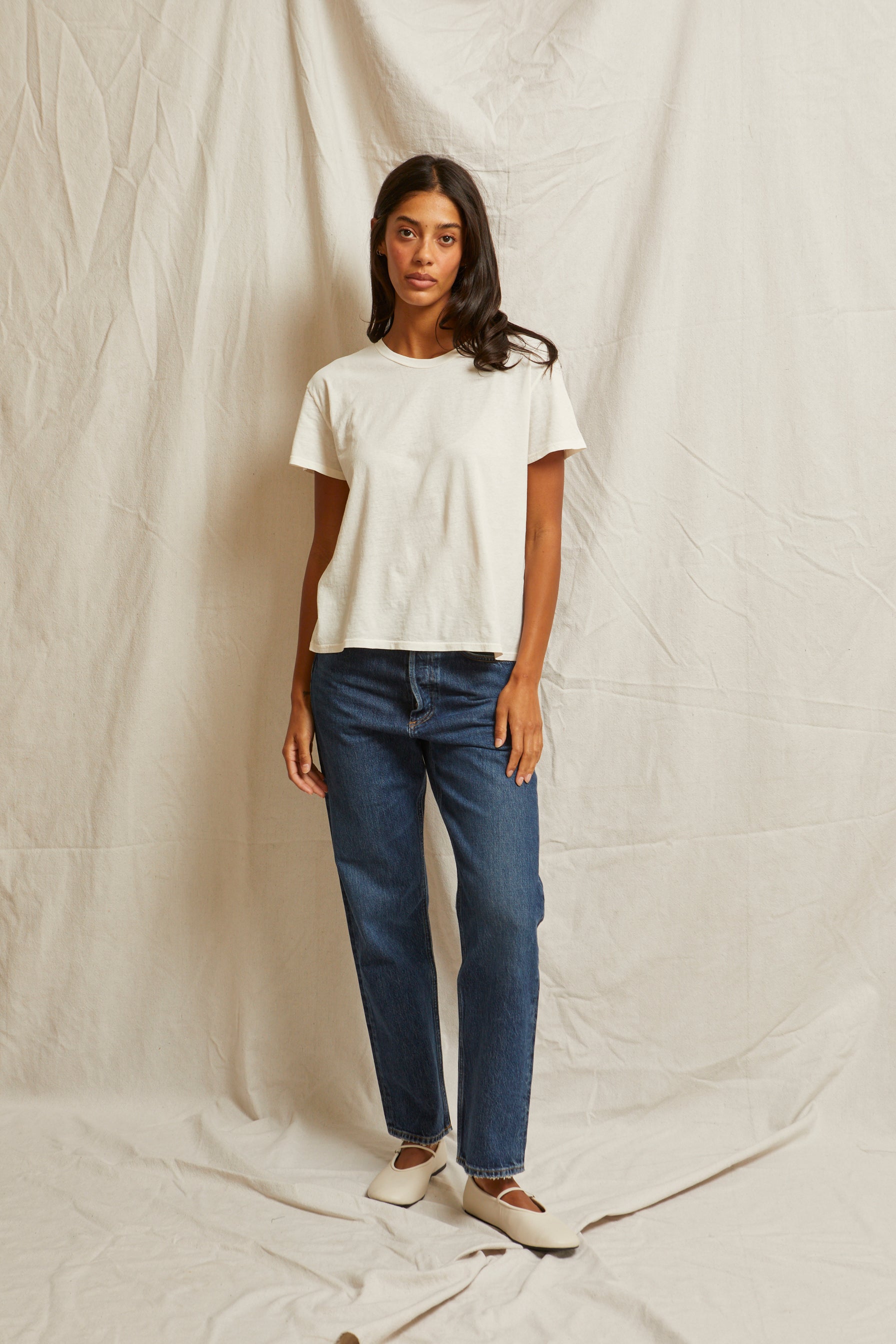 Harley Tee - Bright Ivory