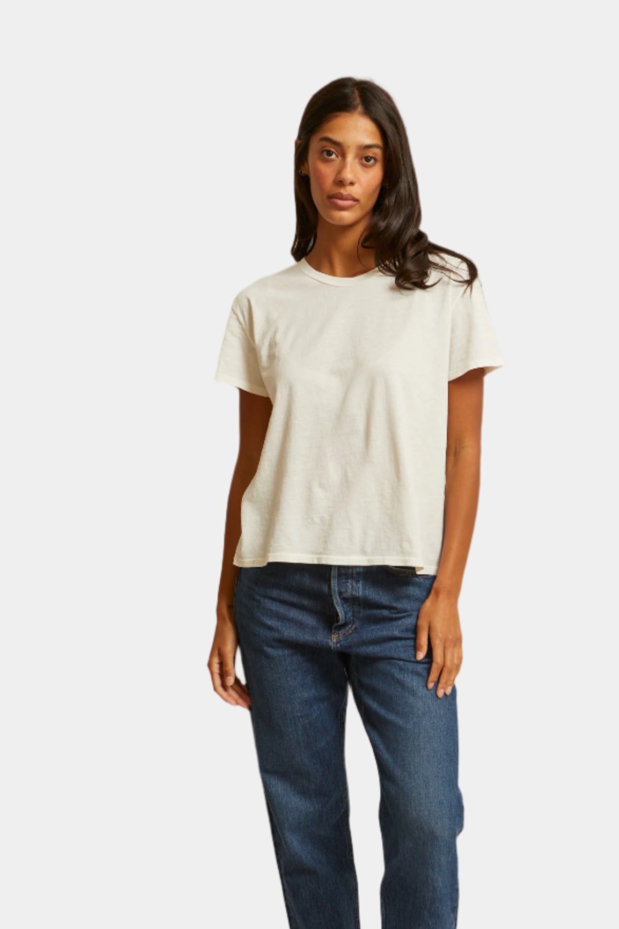 Harley Tee - Bright Ivory