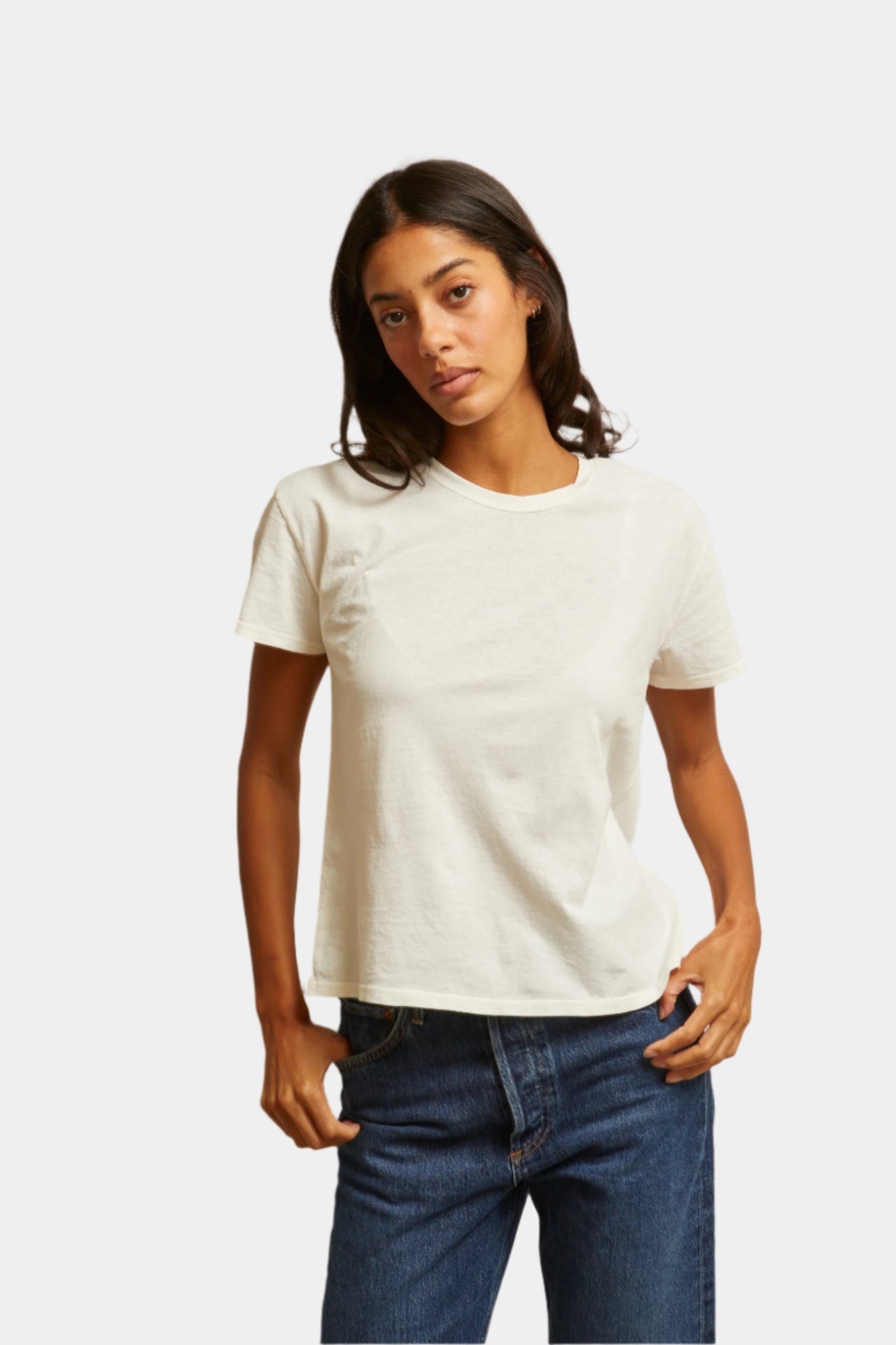 Harley Tee - Bright Ivory