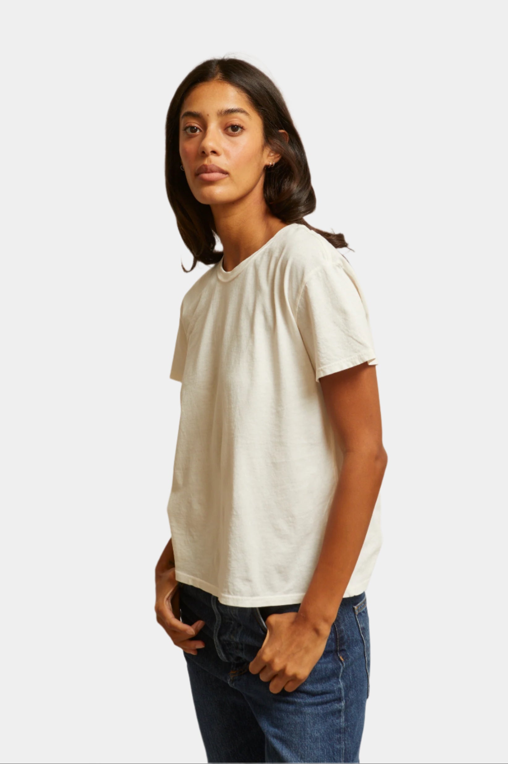Harley Tee - Bright Ivory