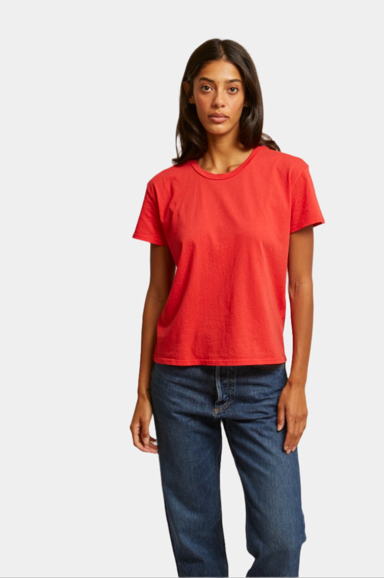 Harley Tee - Poppy Red