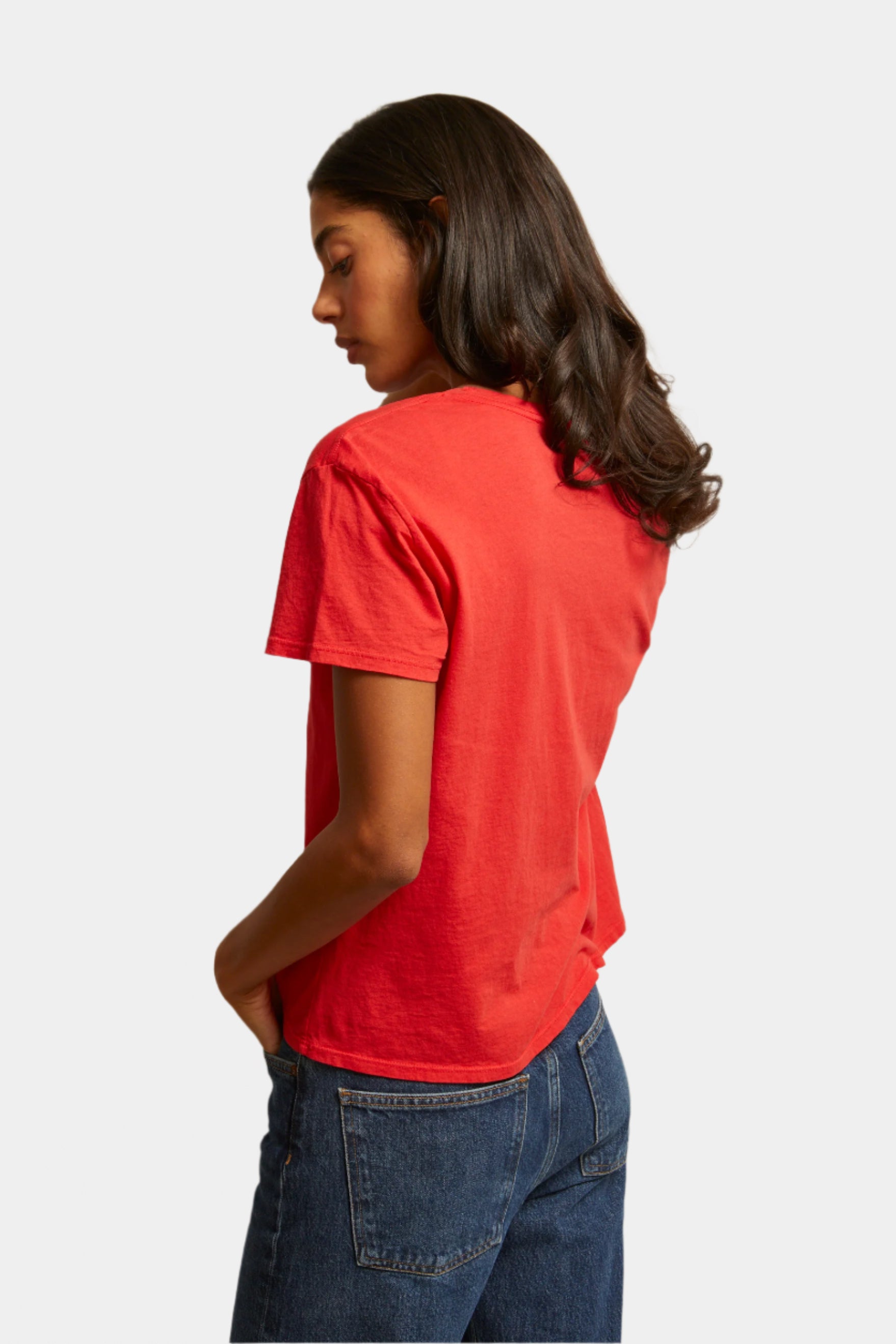Harley Tee - Poppy Red