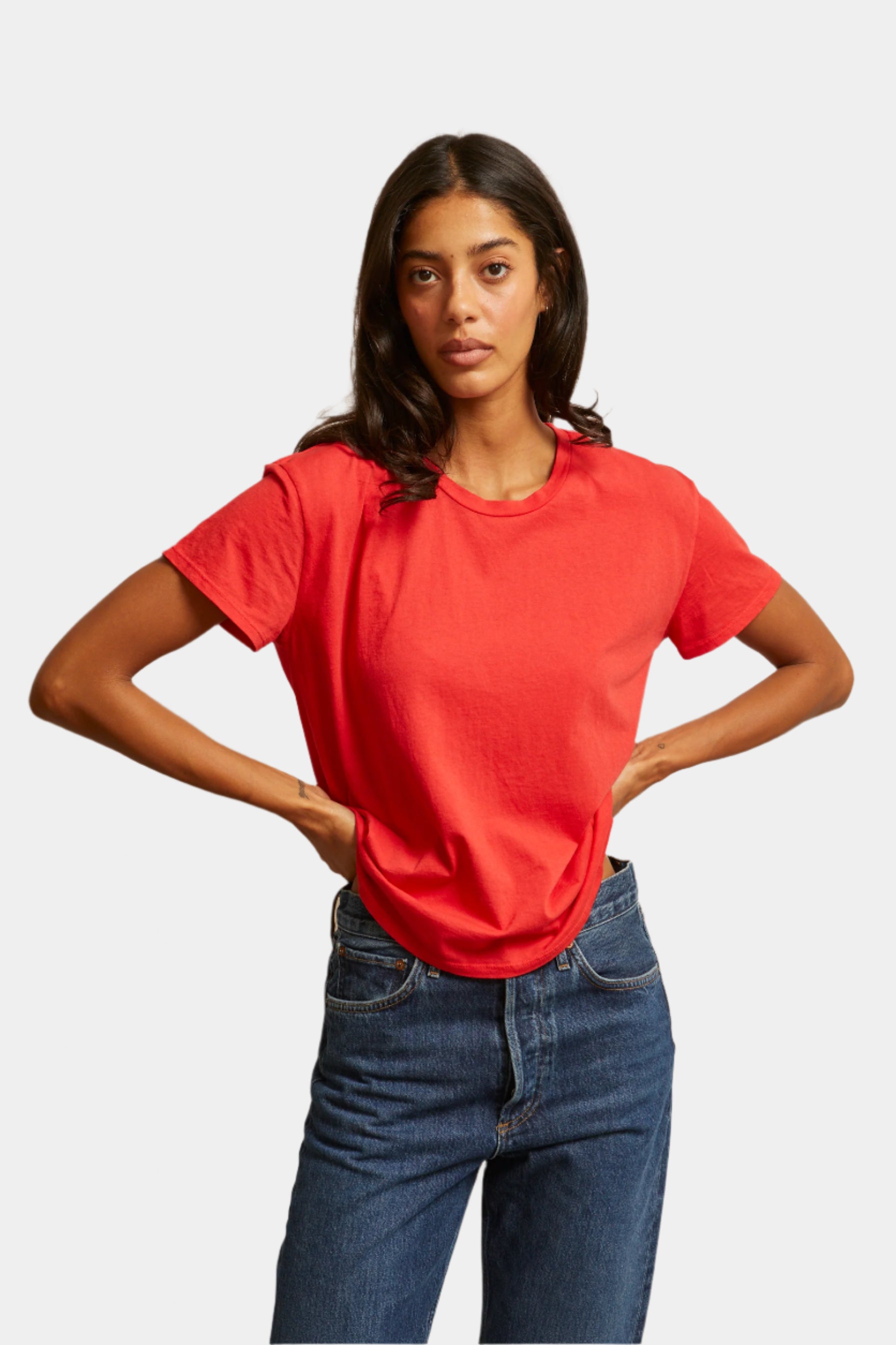 Harley Tee - Poppy Red