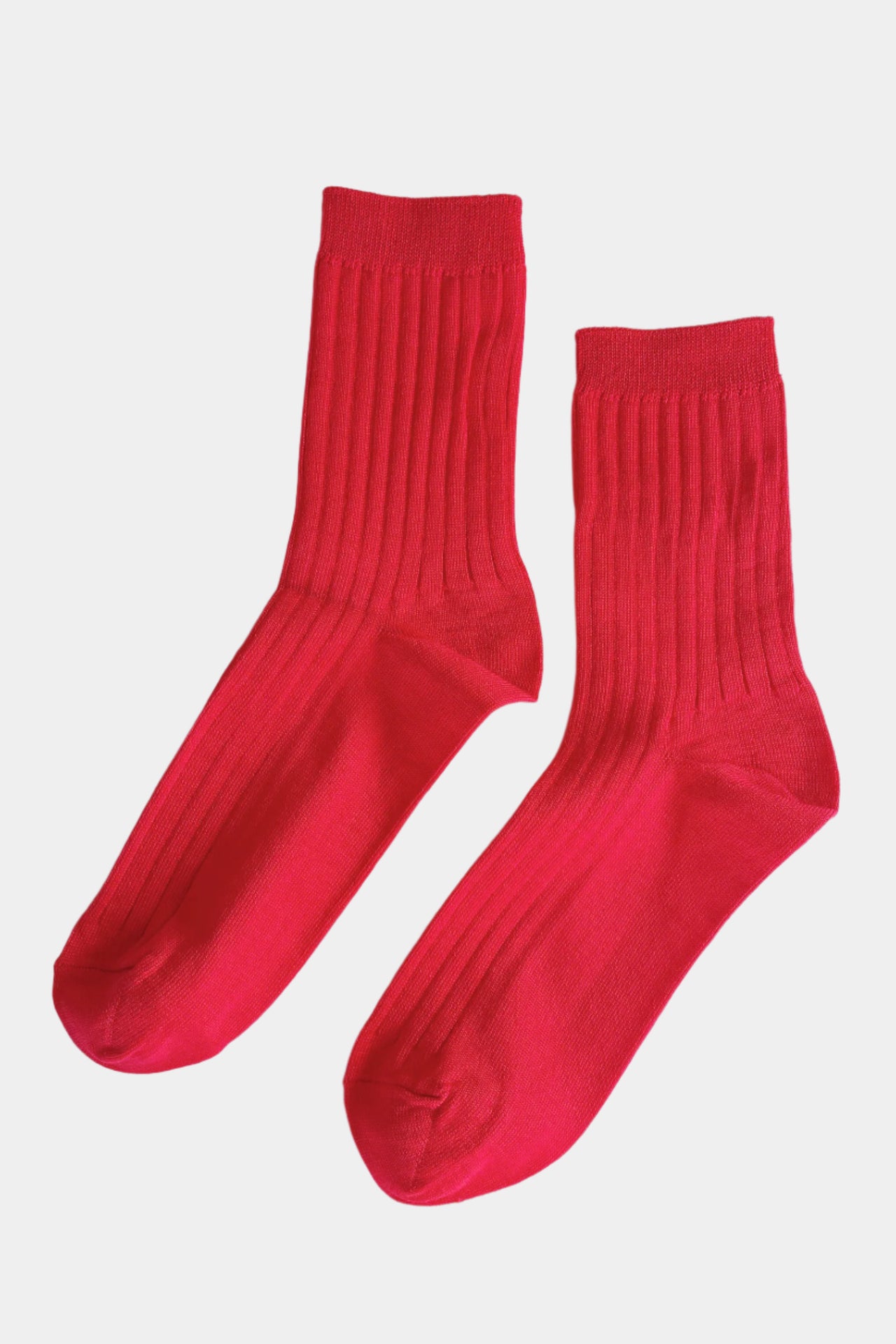 Le Bon Shoppe socks in classic red