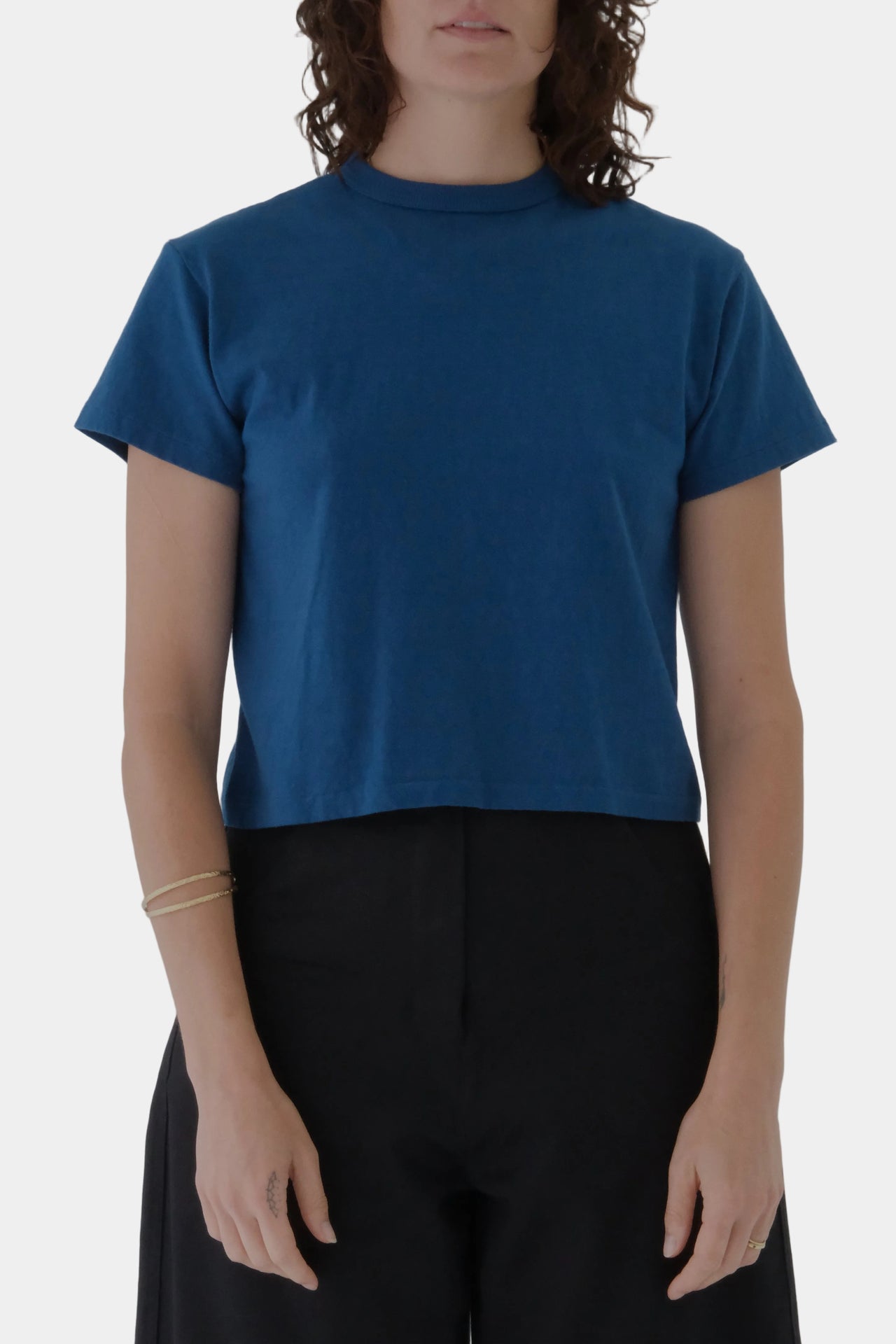 Hi'aka T-shirt - Blue Opal