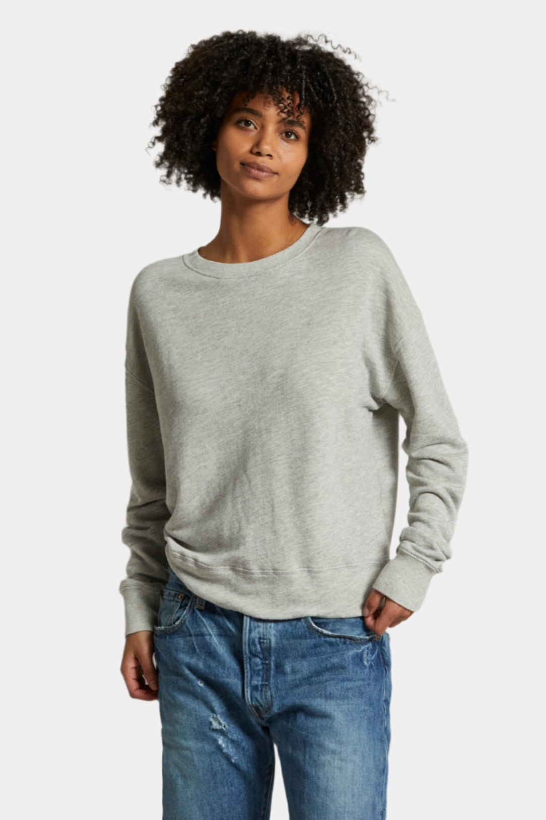 Tyler sweatshirt in heather grey