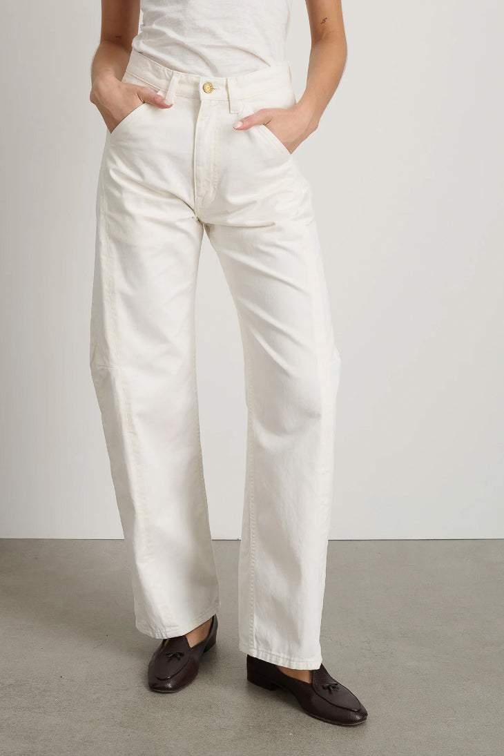 Lange Lasso Chino - Chalk White