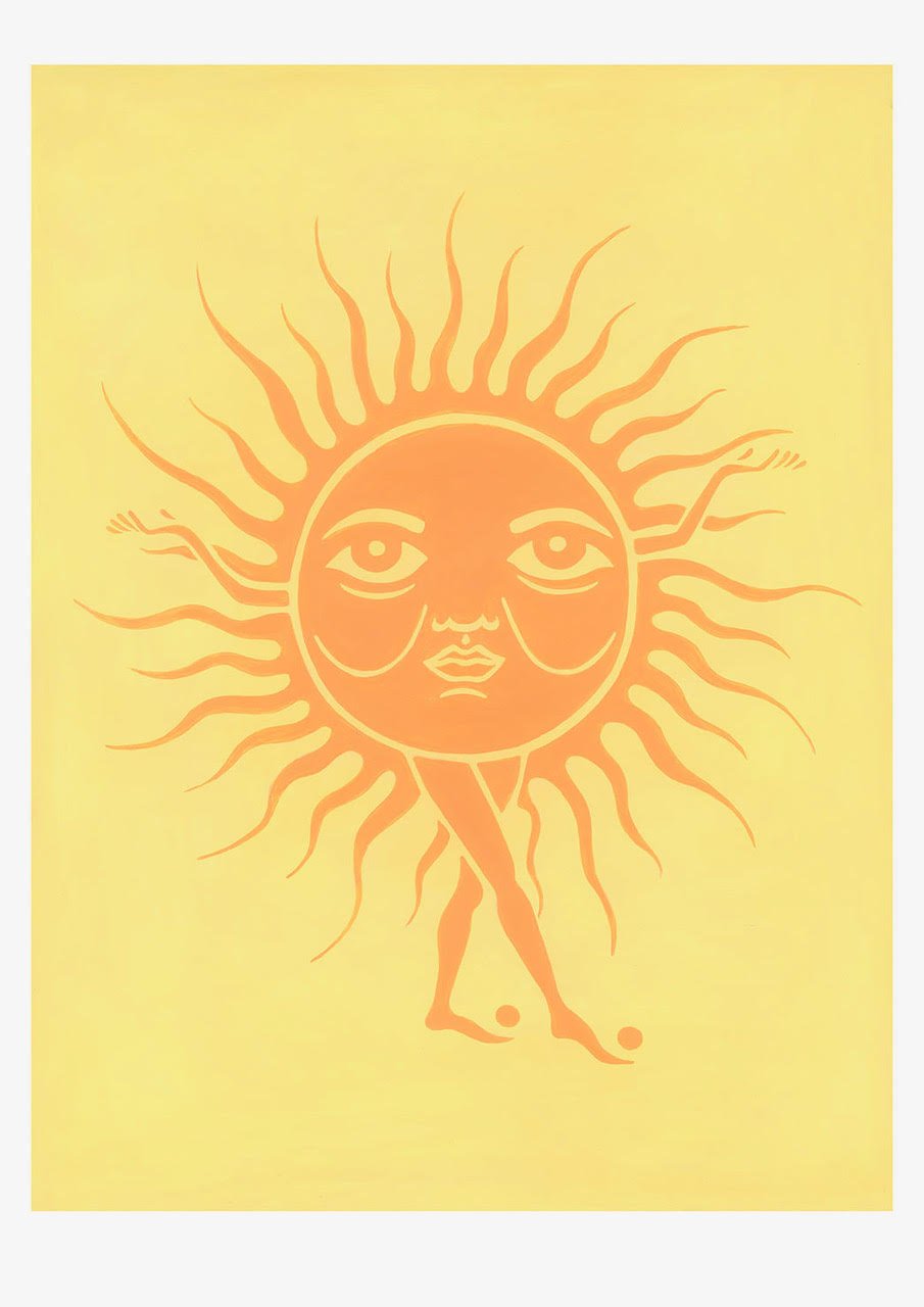 Dancing Sun Print - east coast general