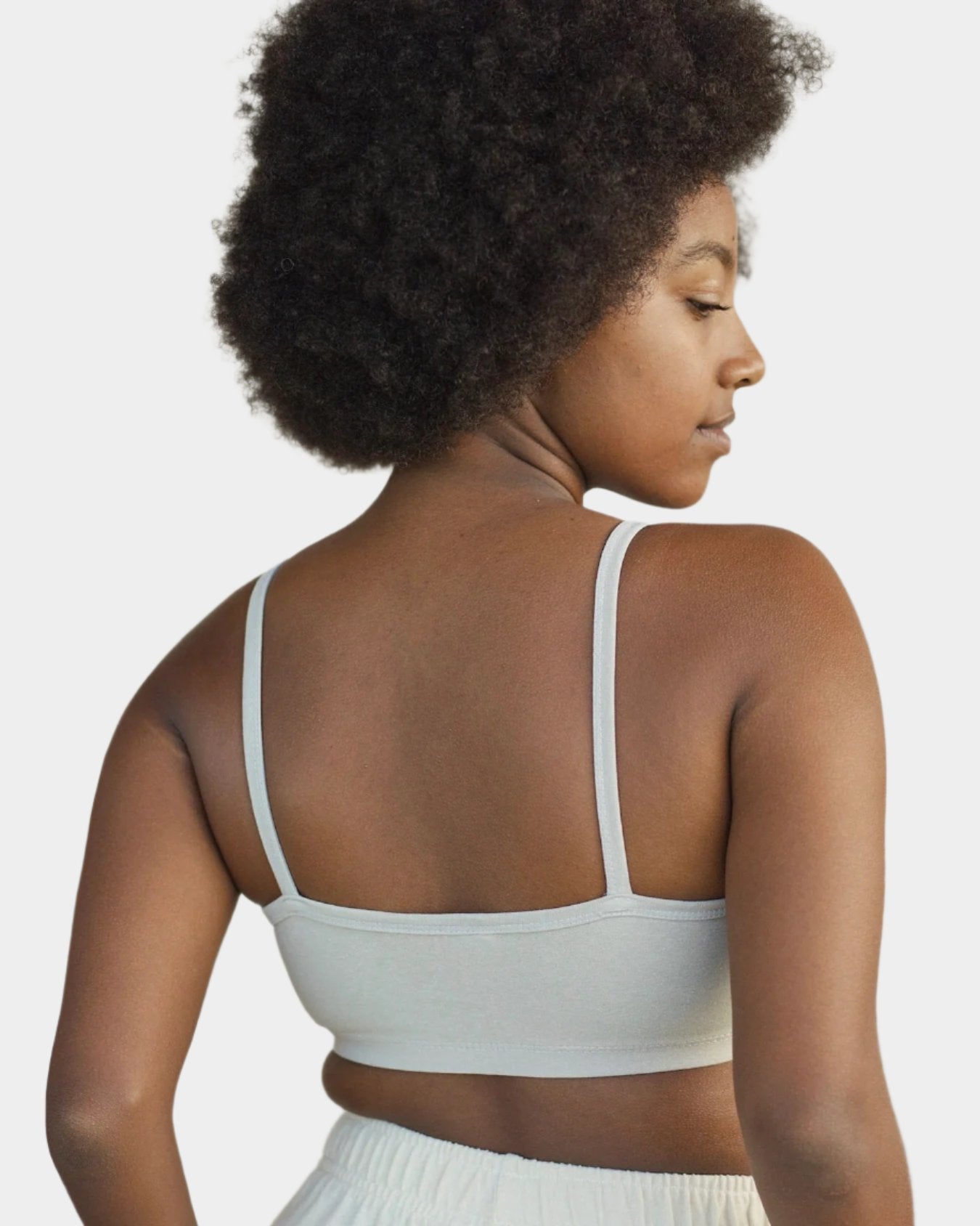 Bralette - Washed White - east coast general