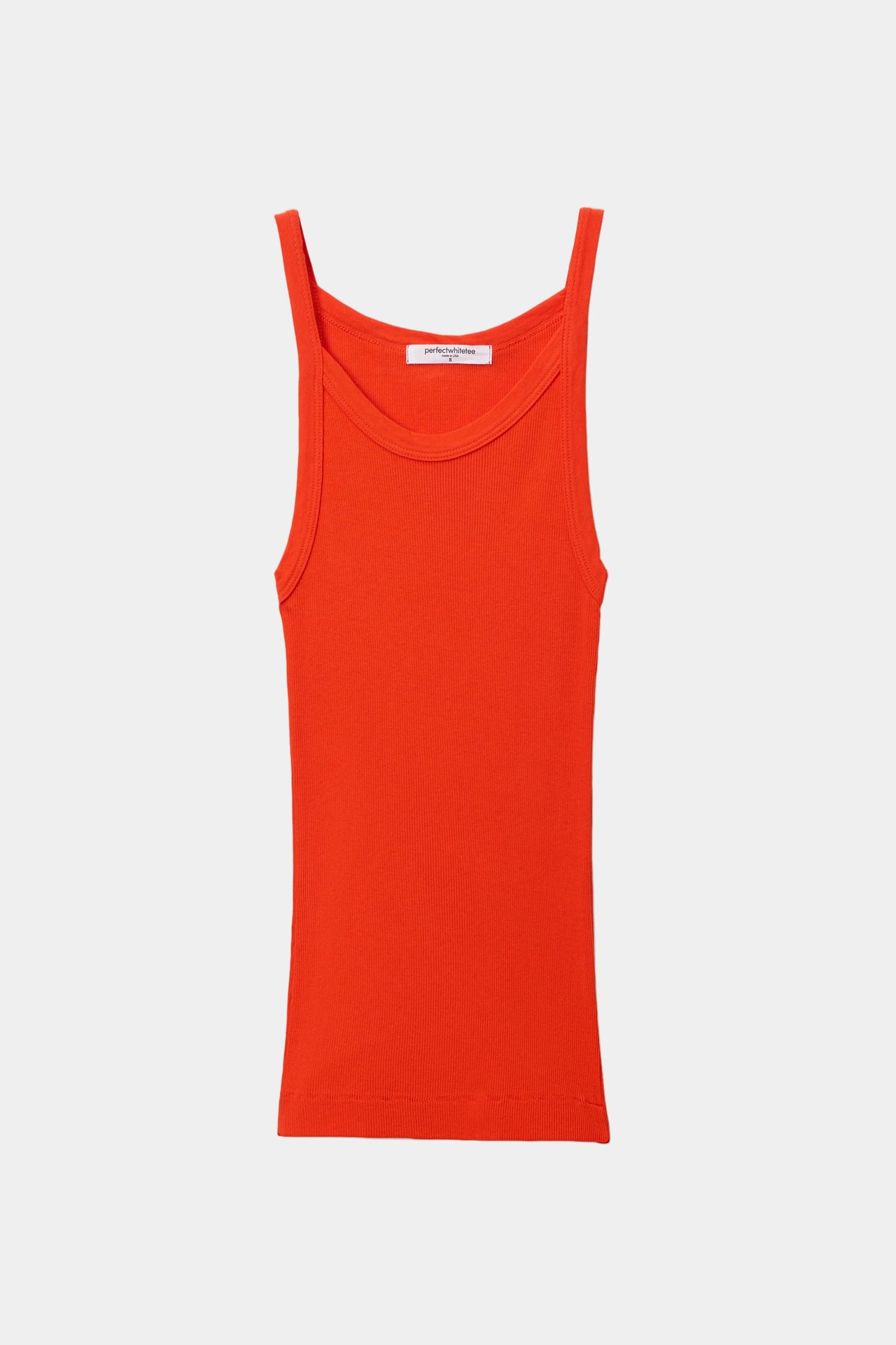 Annie recycled tank  - Tomato