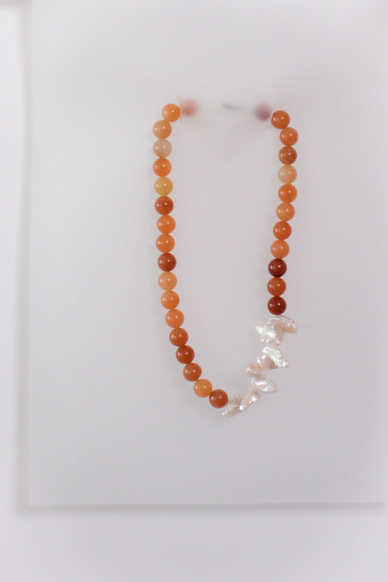 NO. 32 Necklace - Red Aventurine