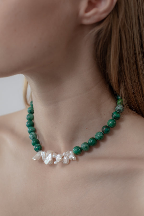 No.32  Necklace - Green