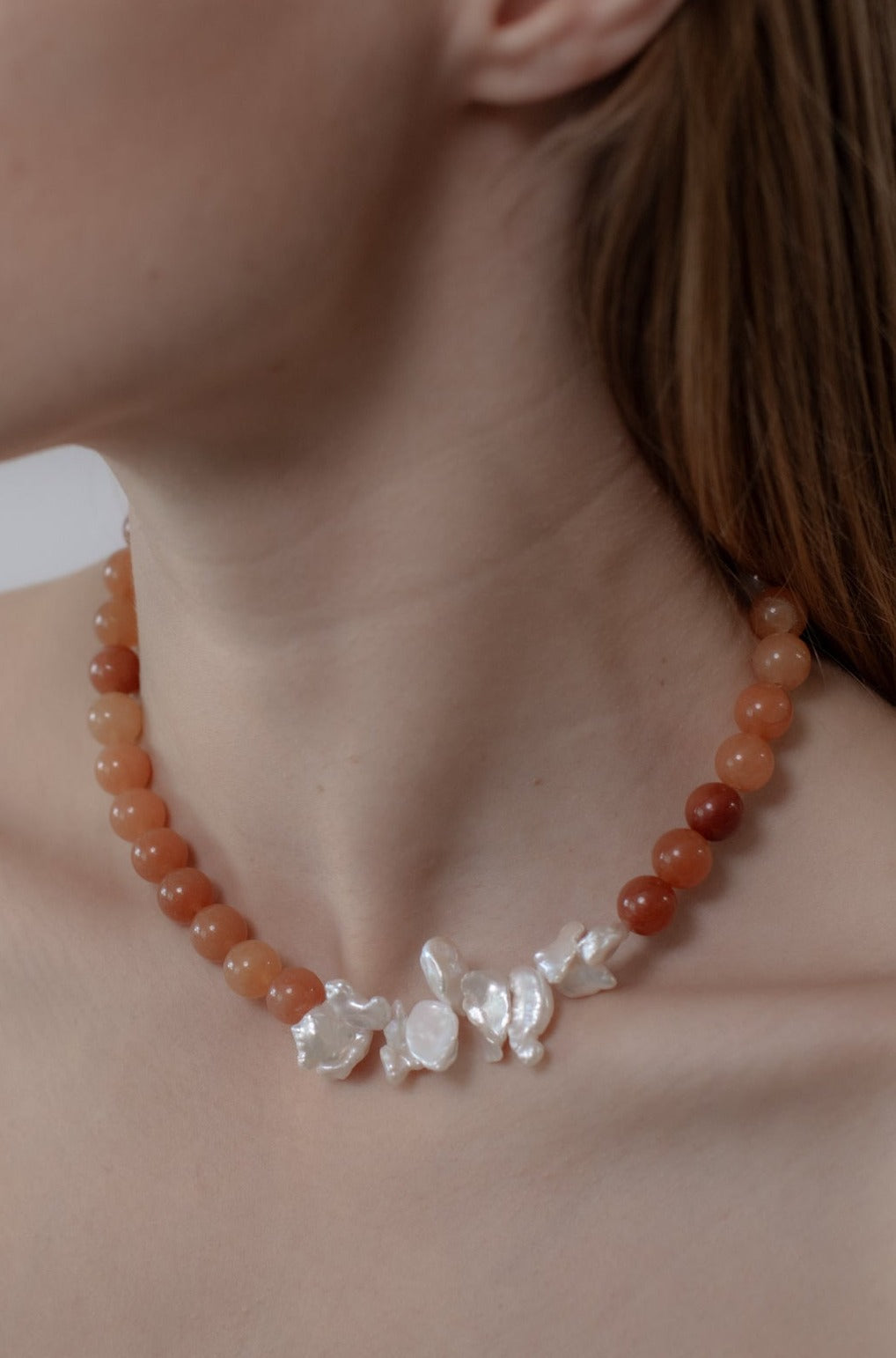 NO. 32 Necklace - Red Aventurine