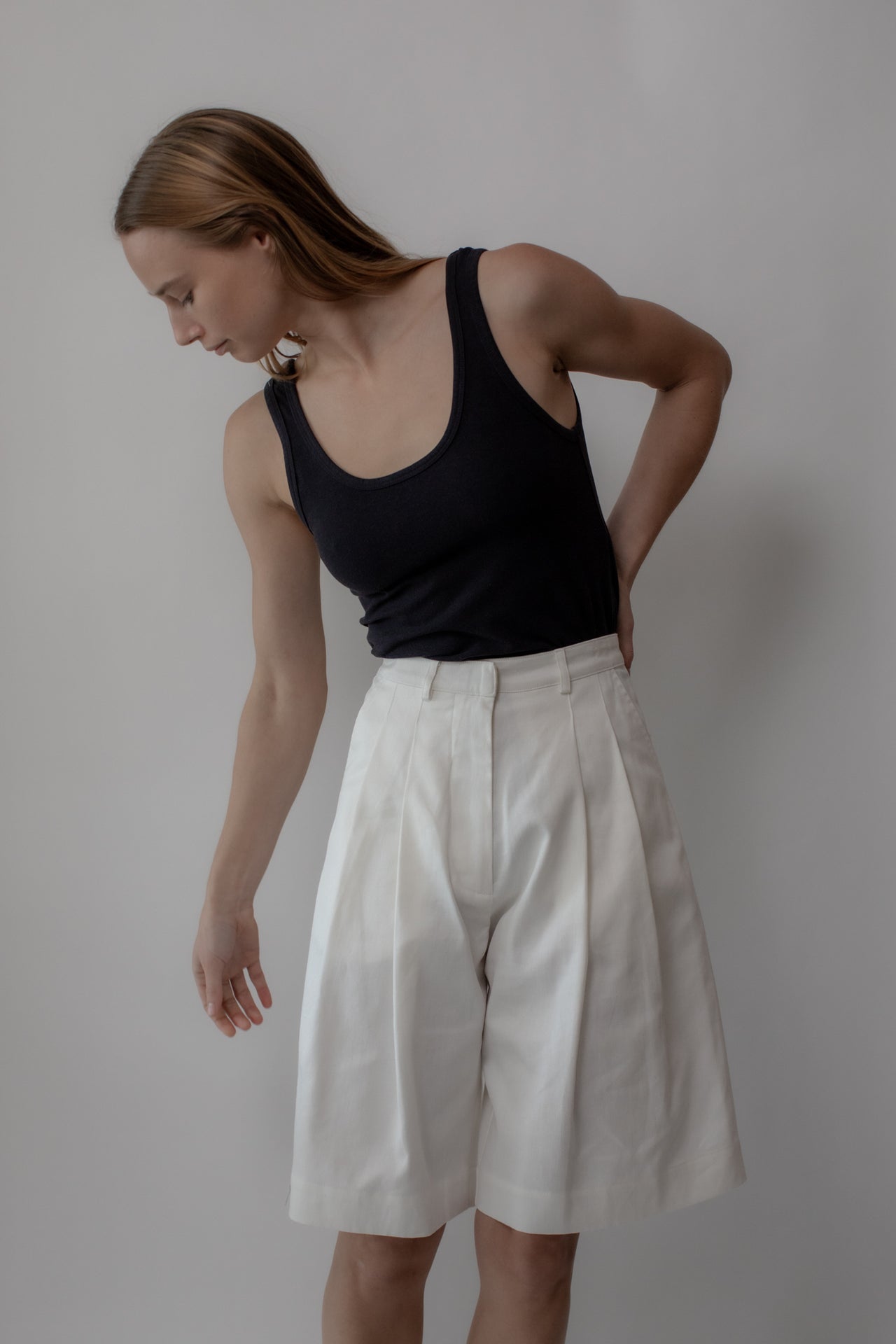 No. 34 Shorts - White