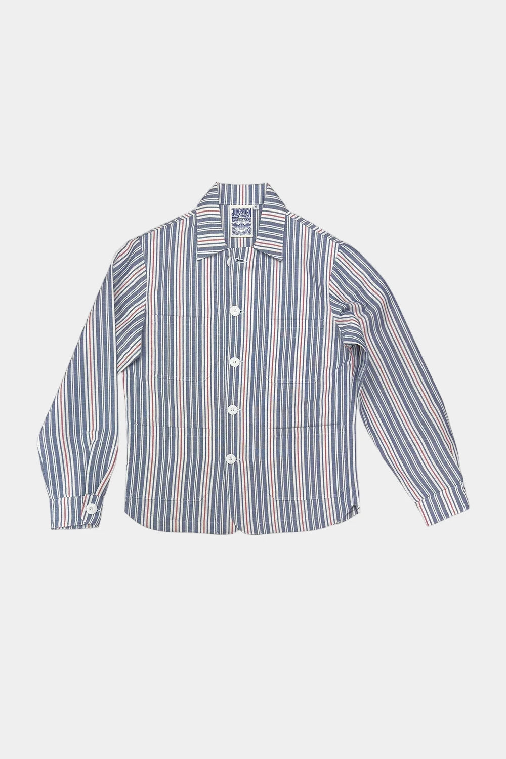 Striped shirt on a white background