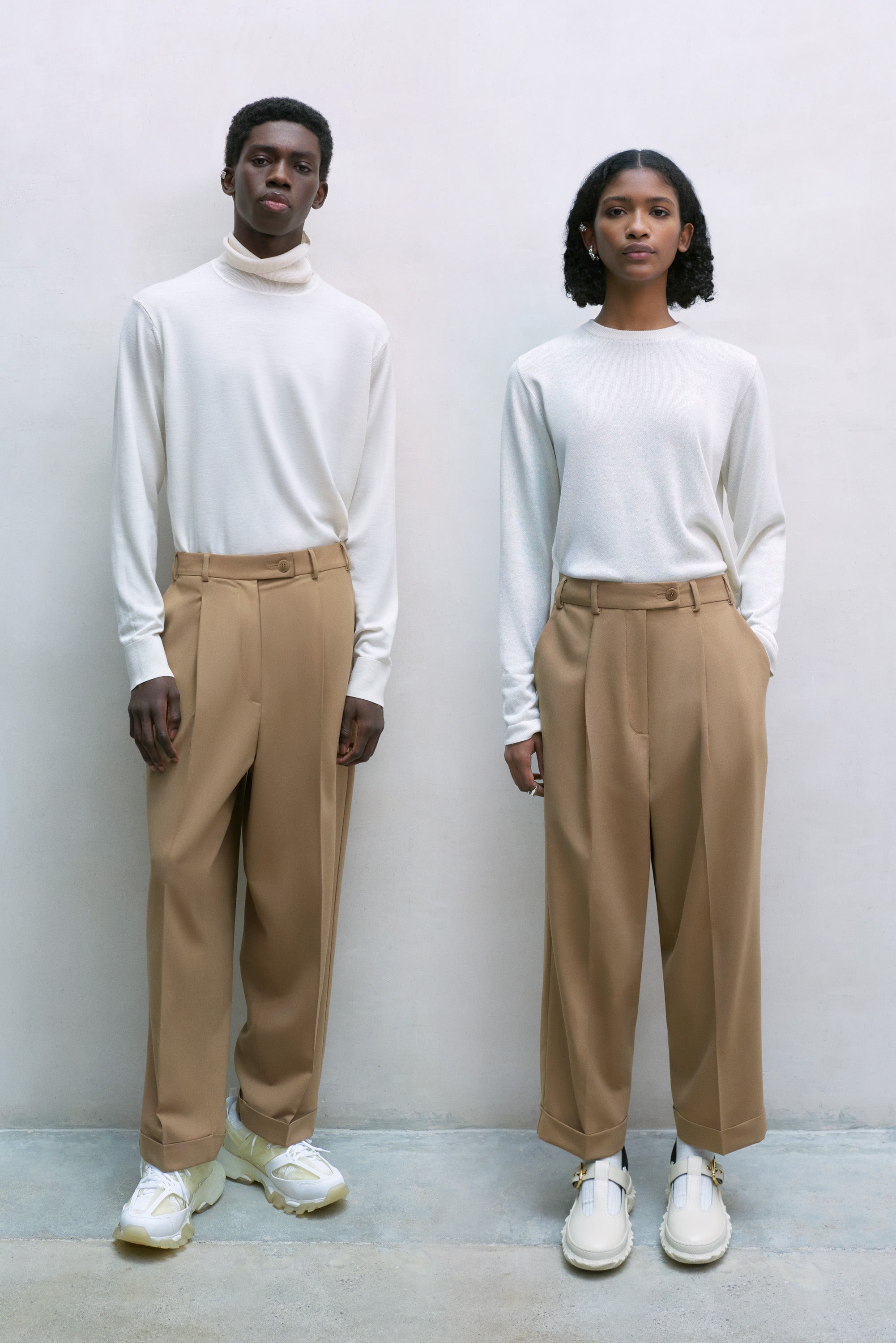 CAMEL TAILORING MASCULINE PANTS