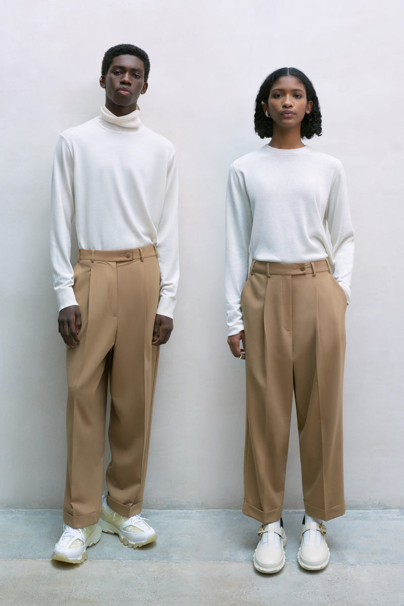 Pretty Pleased High Waist Pants in Camel – Shop Olive and Rose