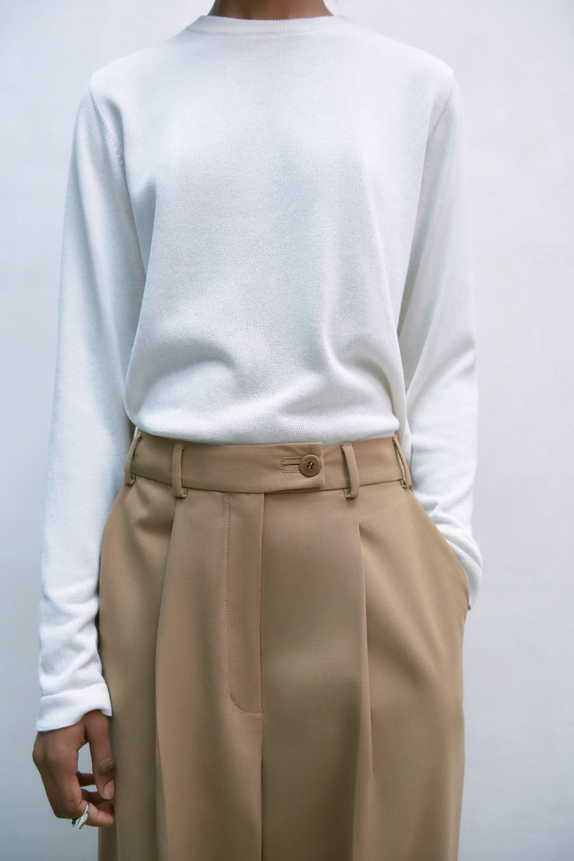 CAMEL TAILORING MASCULINE PANTS