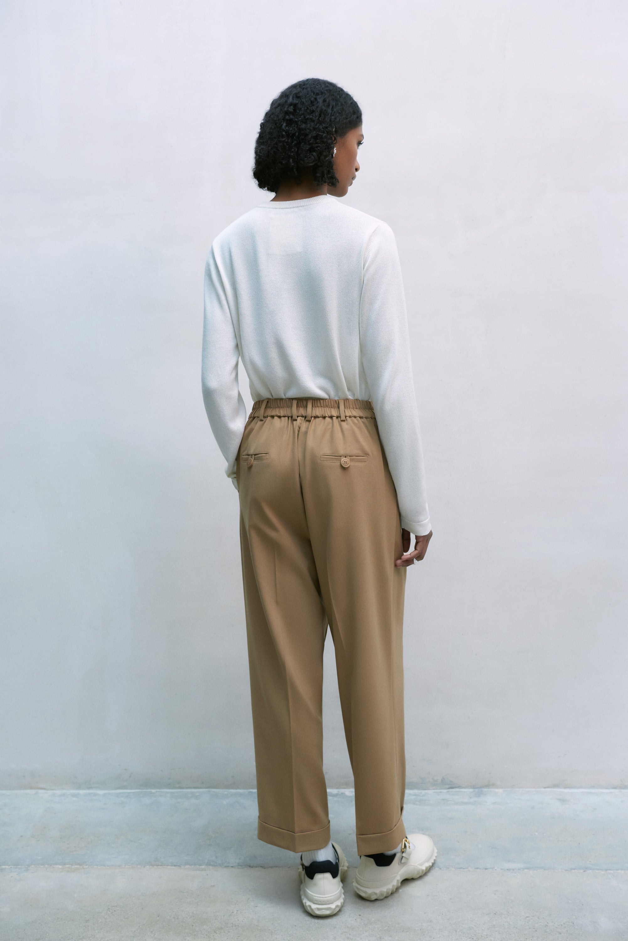 CAMEL TAILORING MASCULINE PANTS