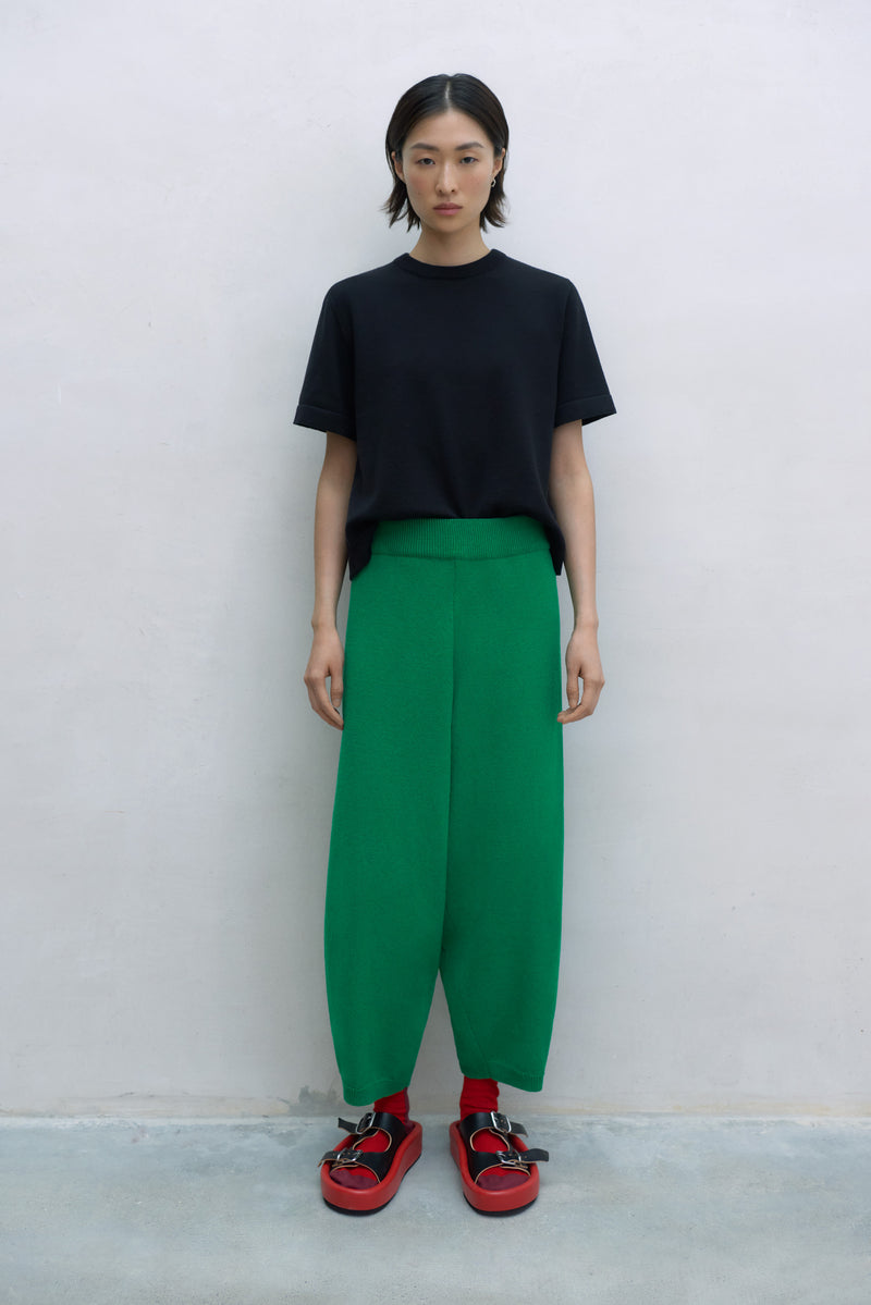 COTTON KNITTED PANTS PASTO