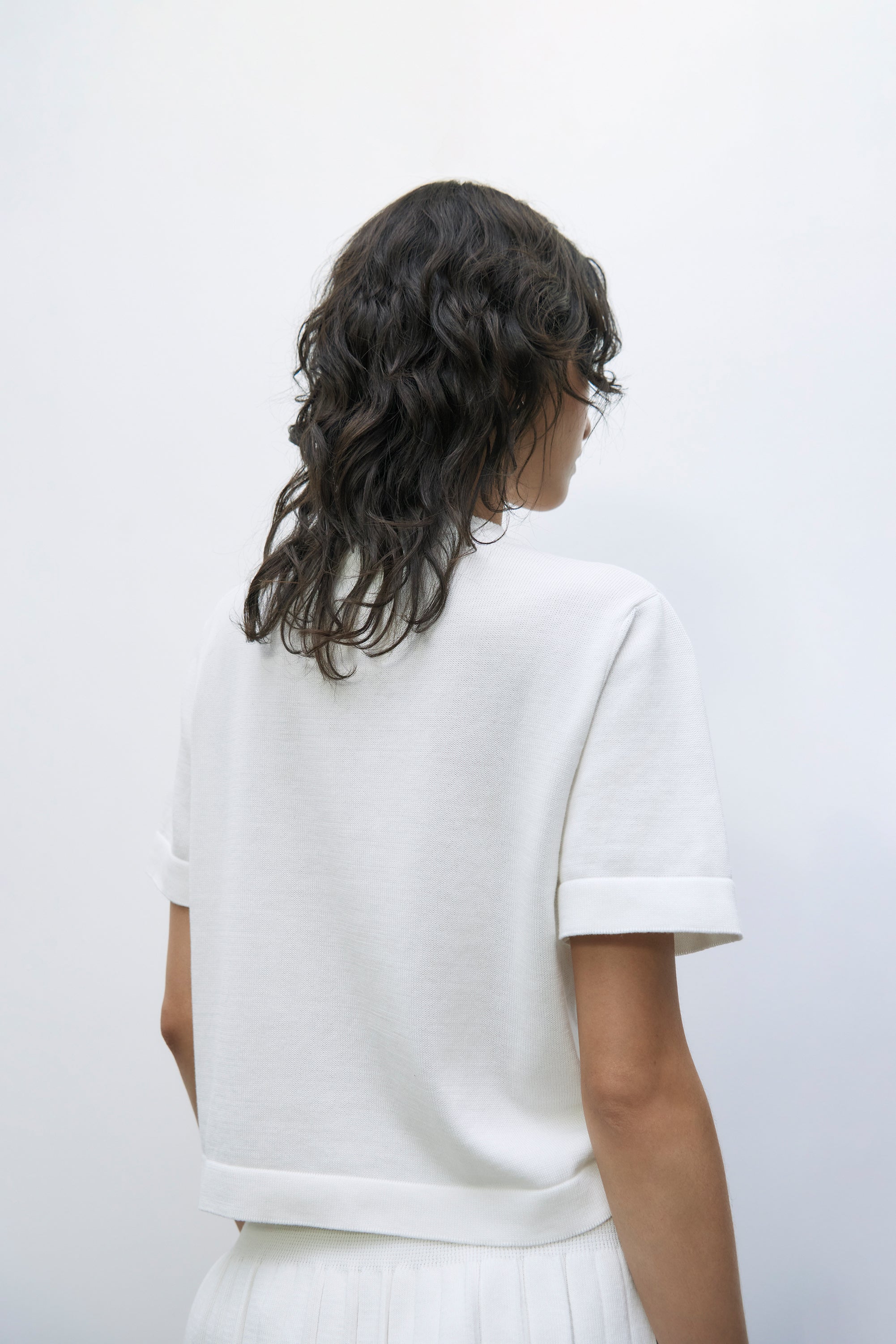 Cotton T-shirt - White