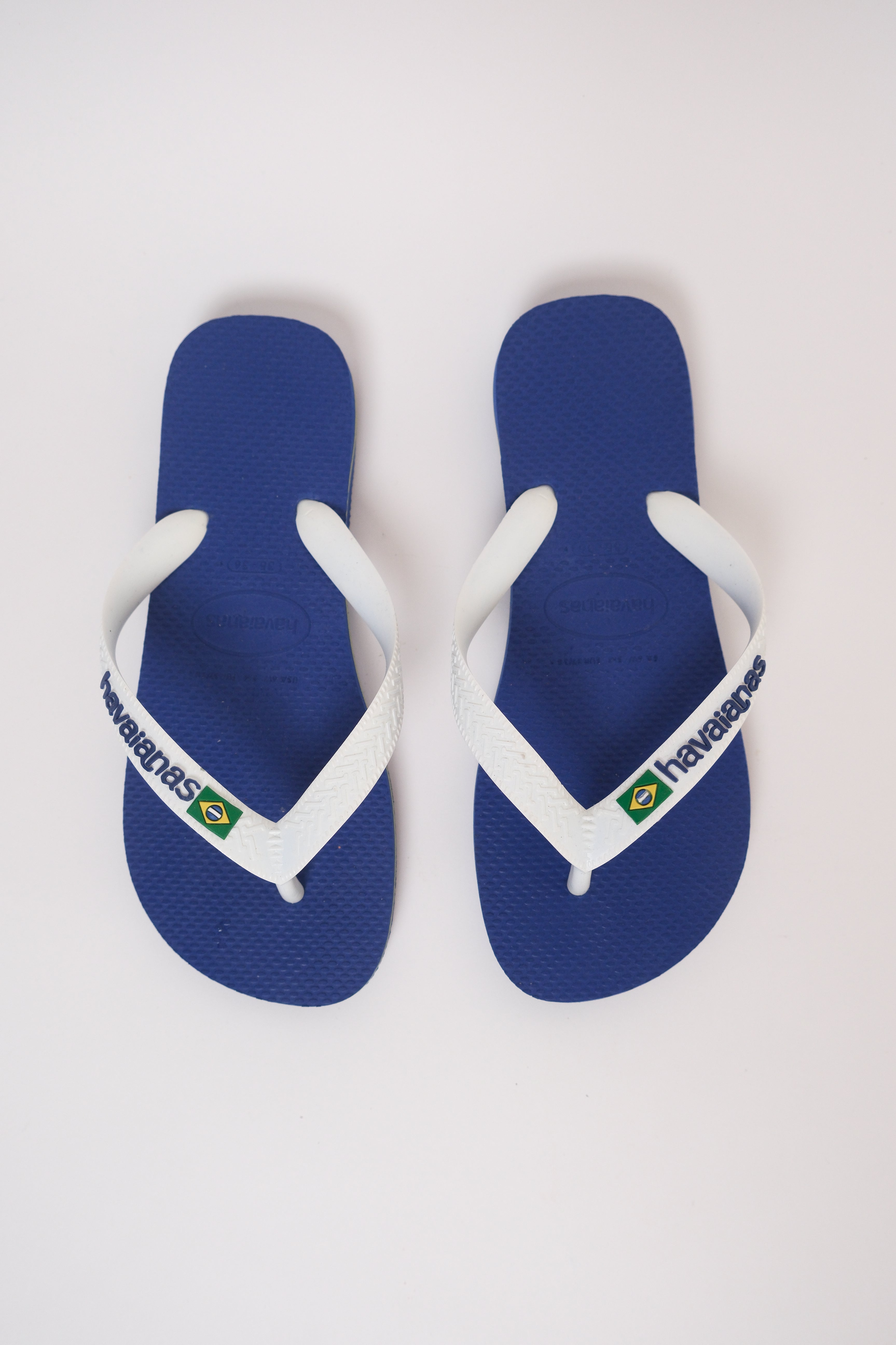 Brazil Sandal - Blue and white