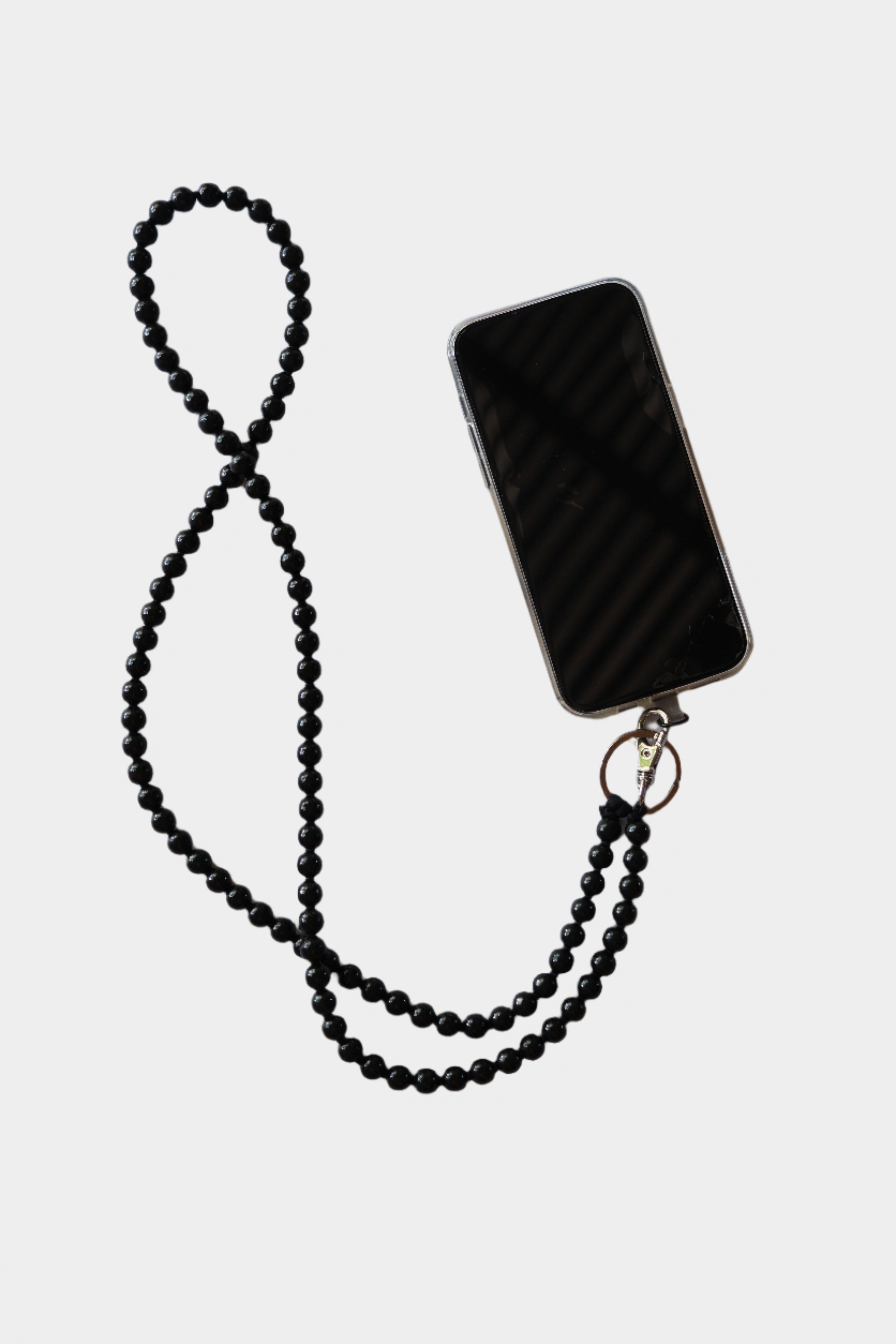 ina seifart black phone necklace