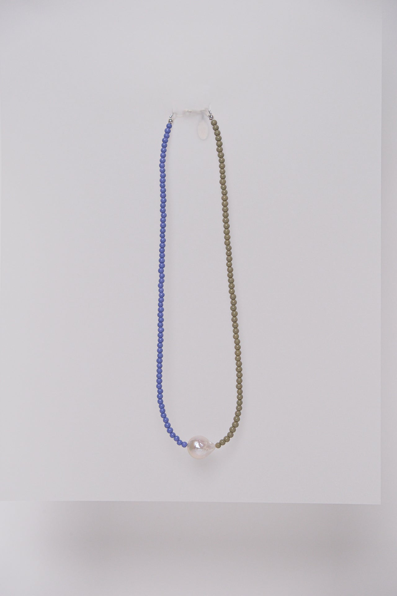 No. 14 Necklace - Lavender/Sage