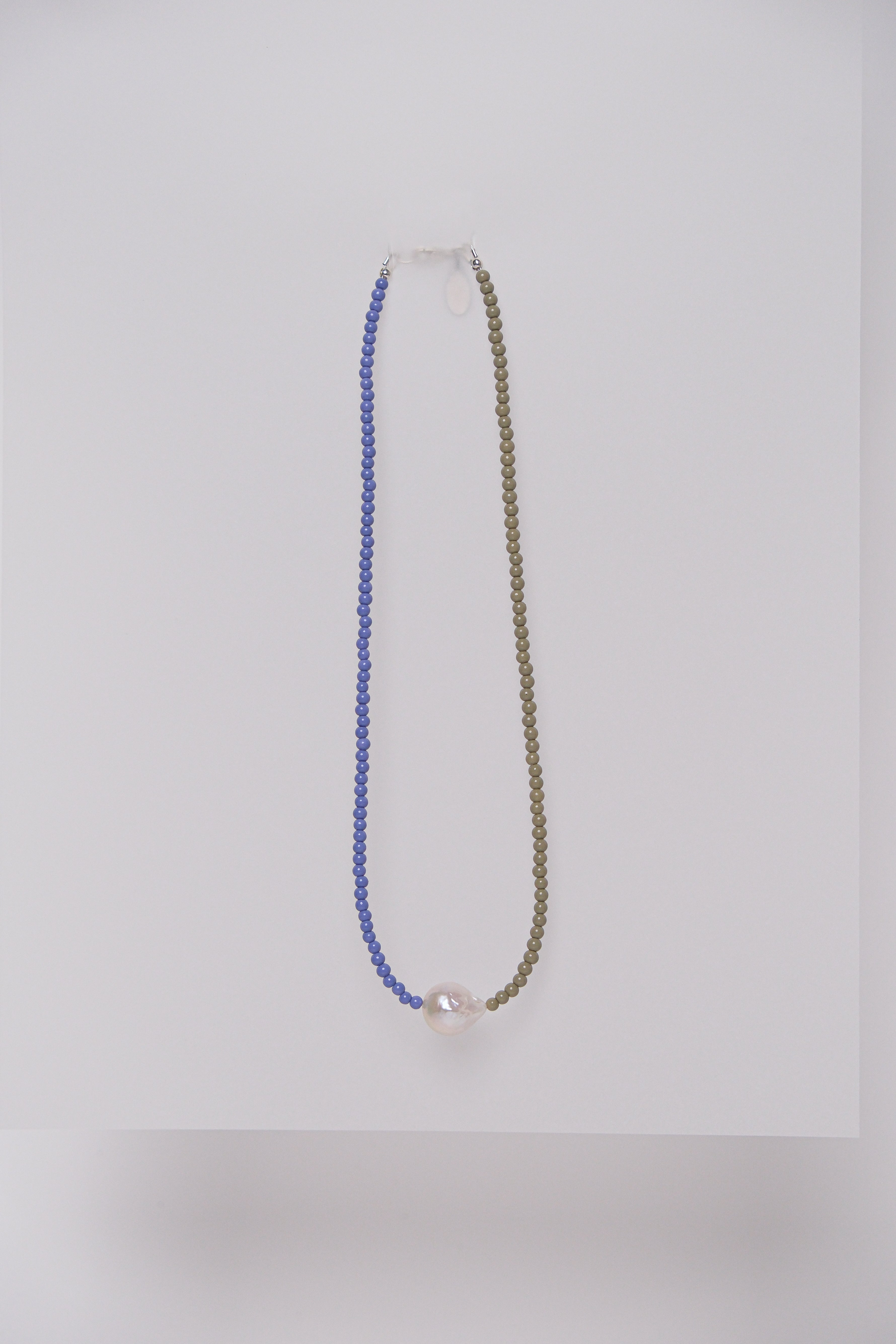 No. 14 Necklace - Lavender/Sage