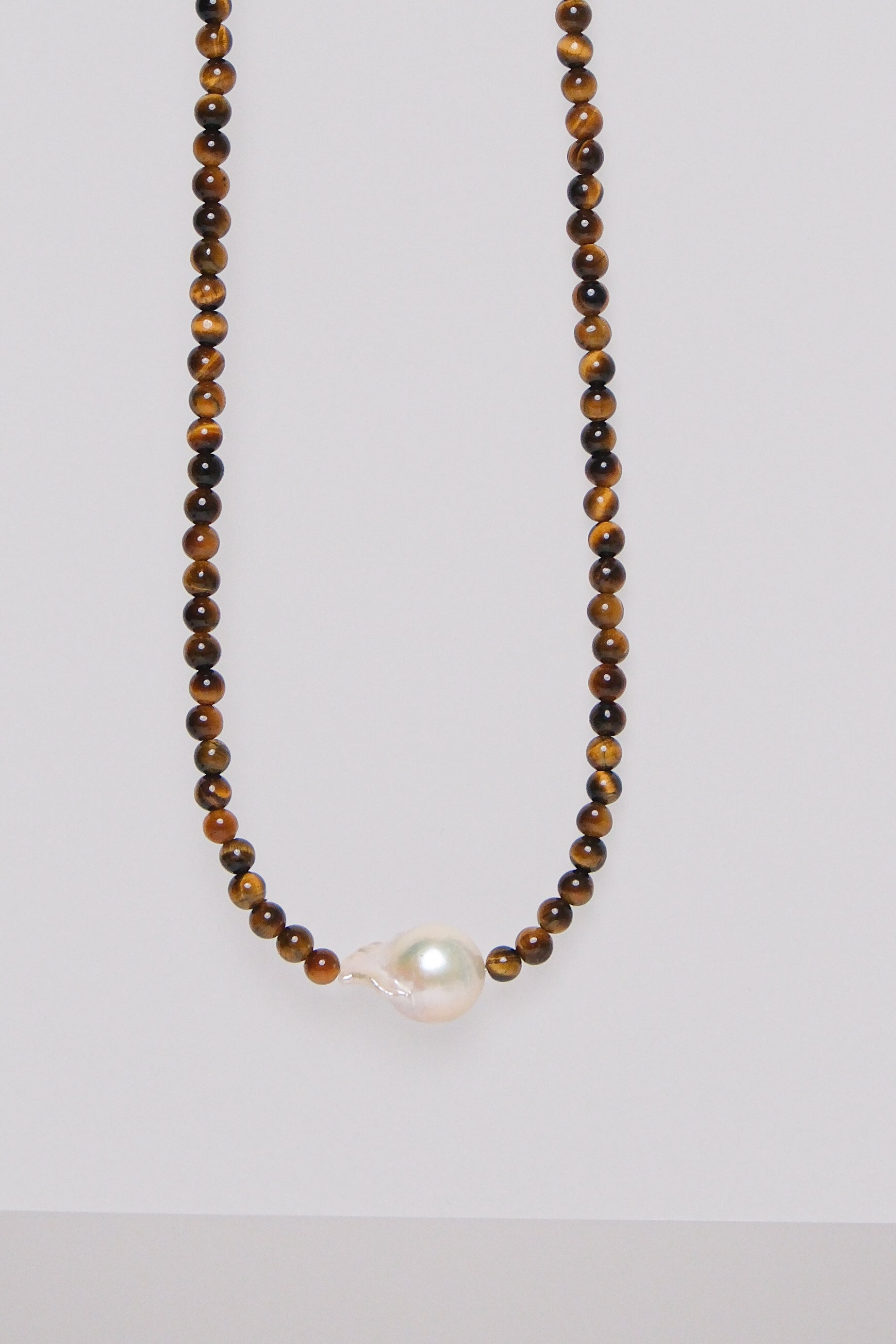 No. 14 Necklace - Tiger Eye