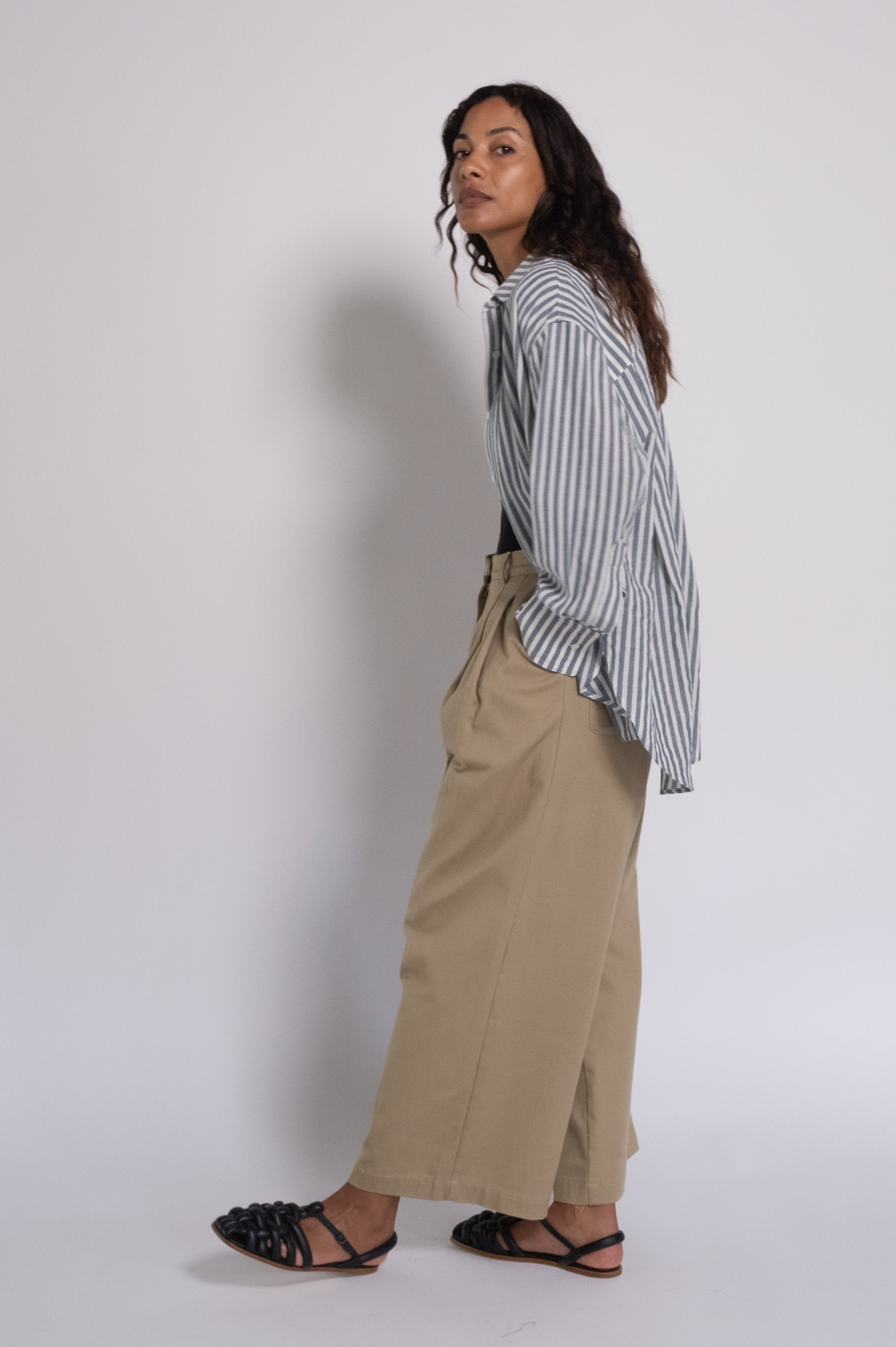 No. 19 Shirt - Denim Stripe