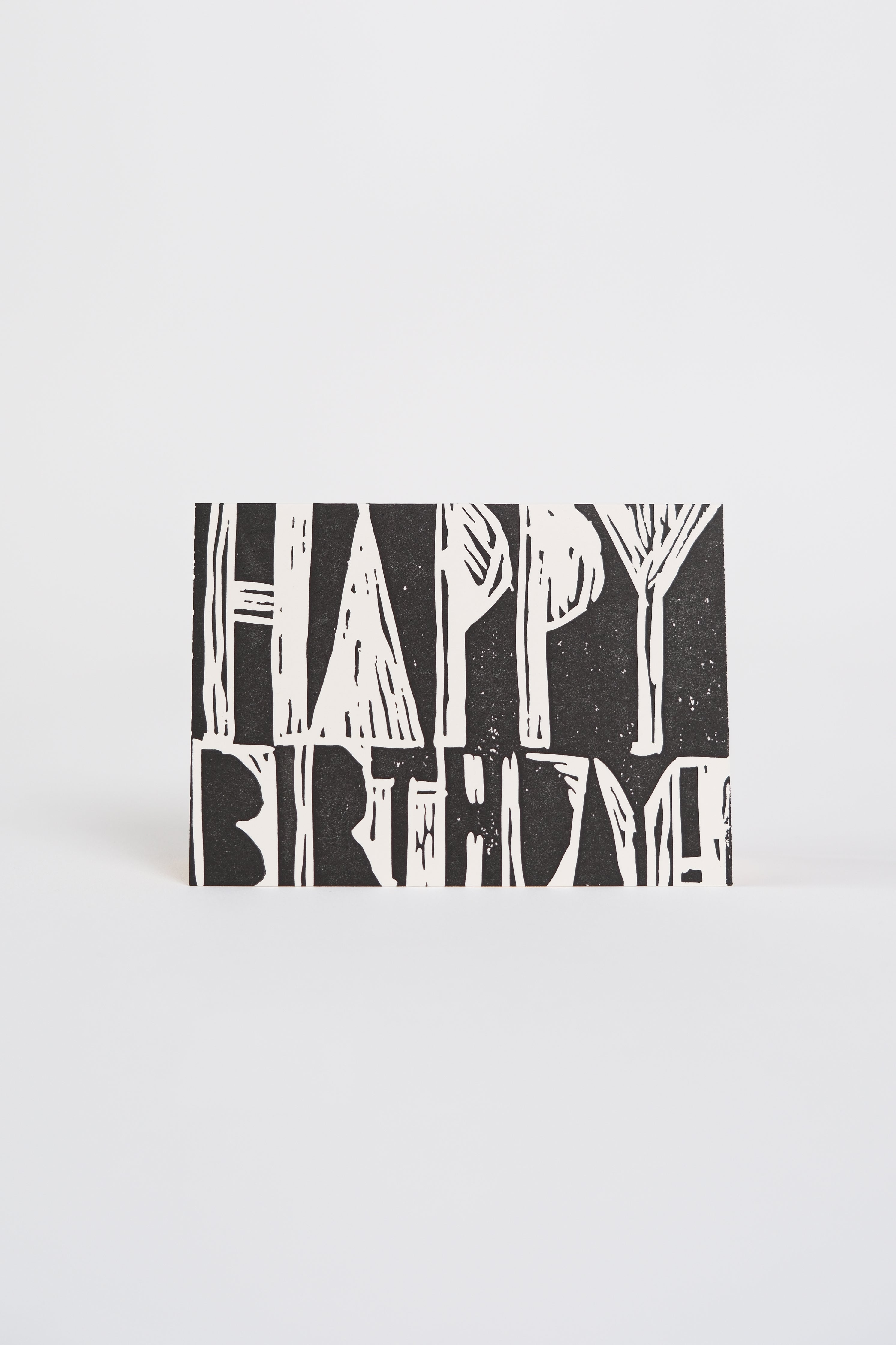 BIRTHDAY WOODBLOCK