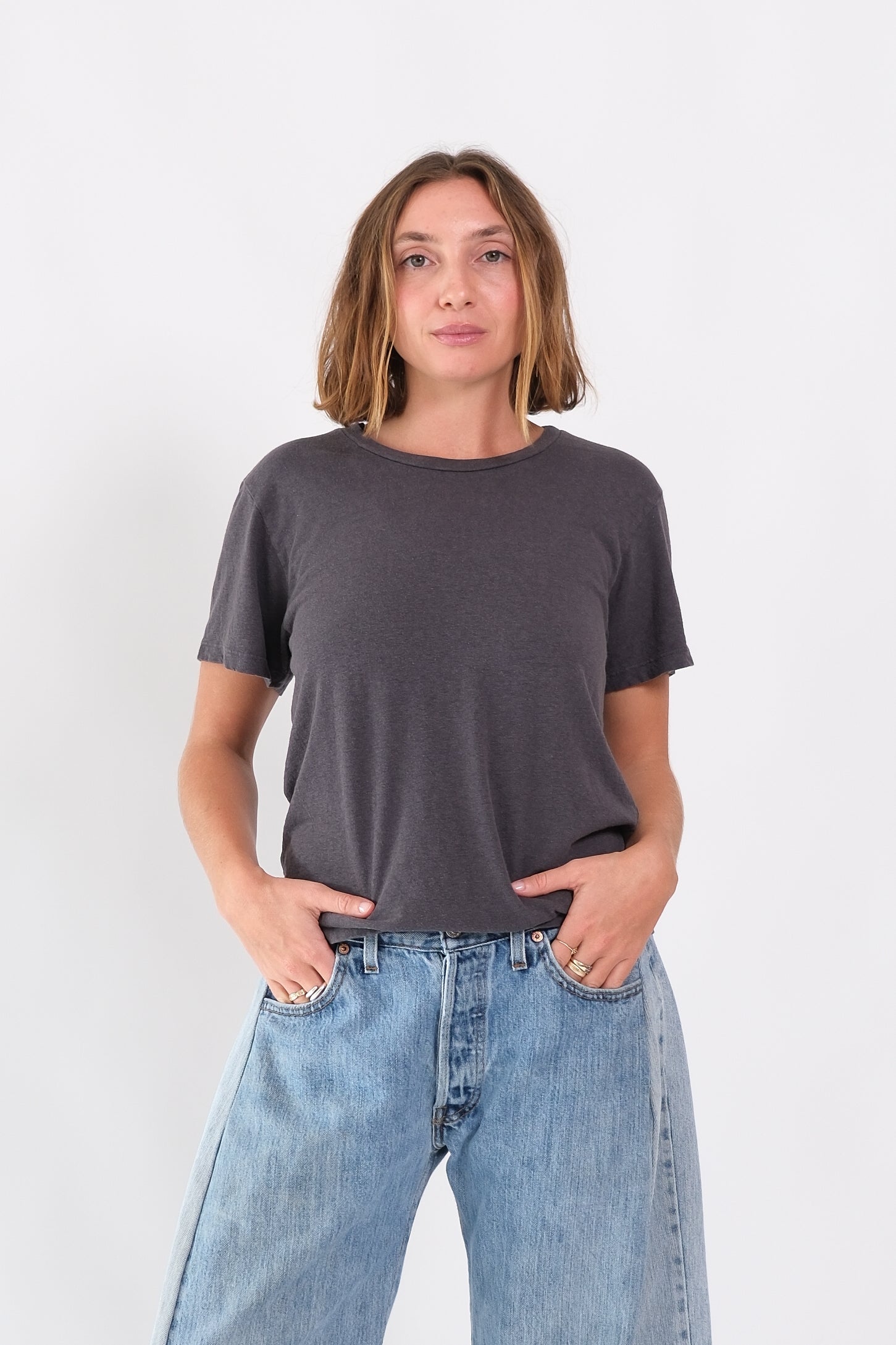 LOREL TEE Diesel Gray