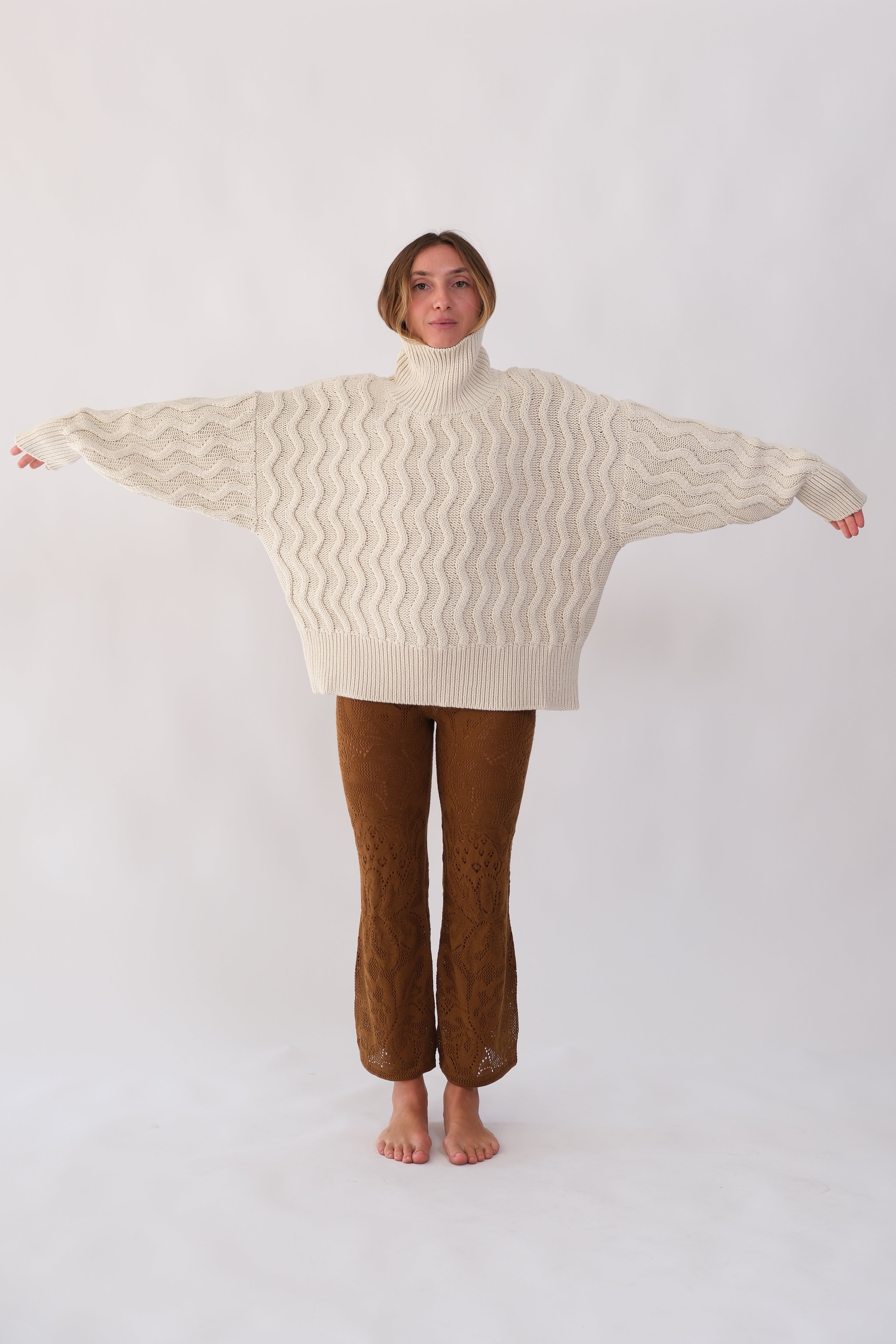 Wake Ridge Sweater - Marzipan