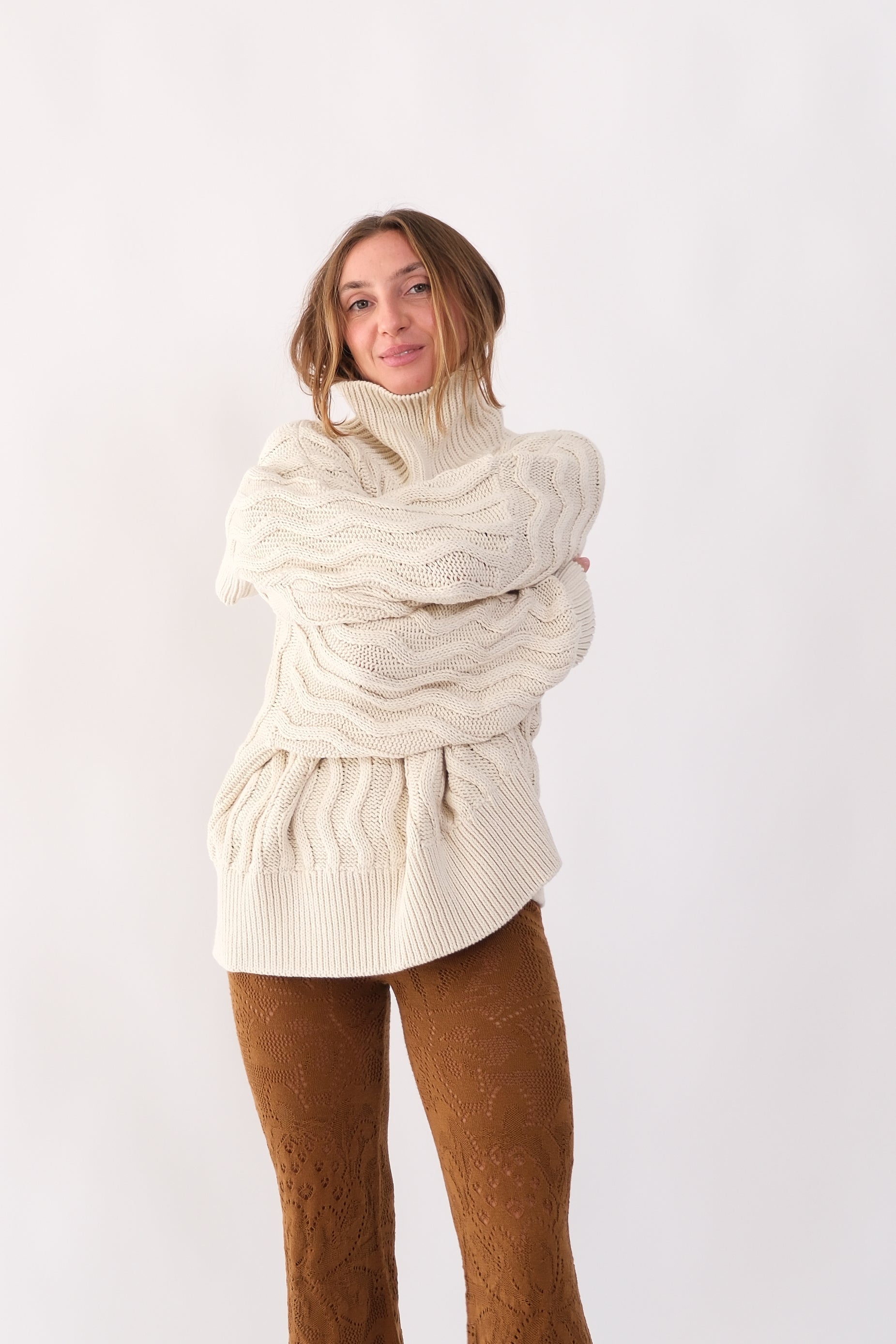 Wake Ridge Sweater - Marzipan