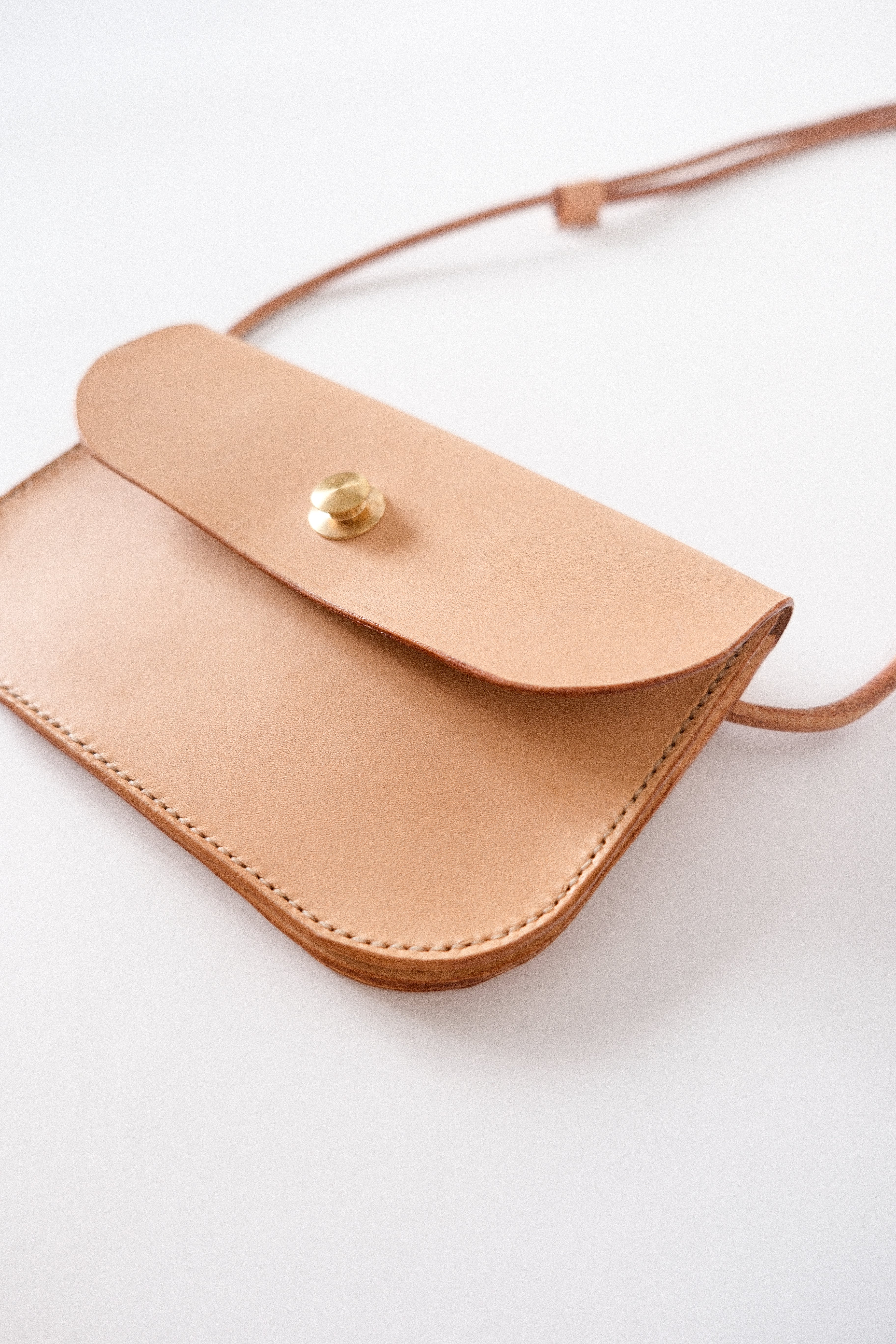 Cross Body Pouch - Natural