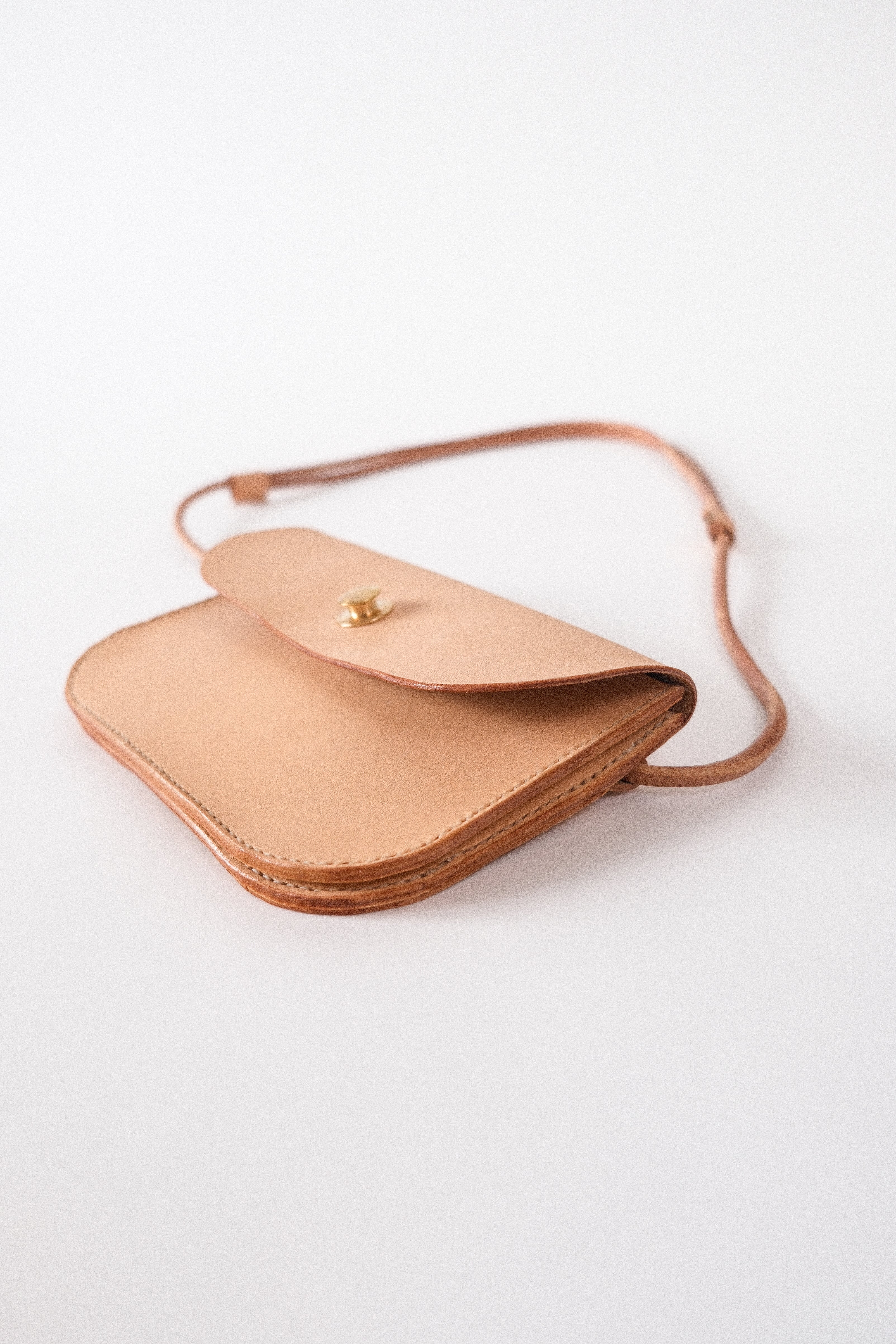 Cross Body Pouch - Natural