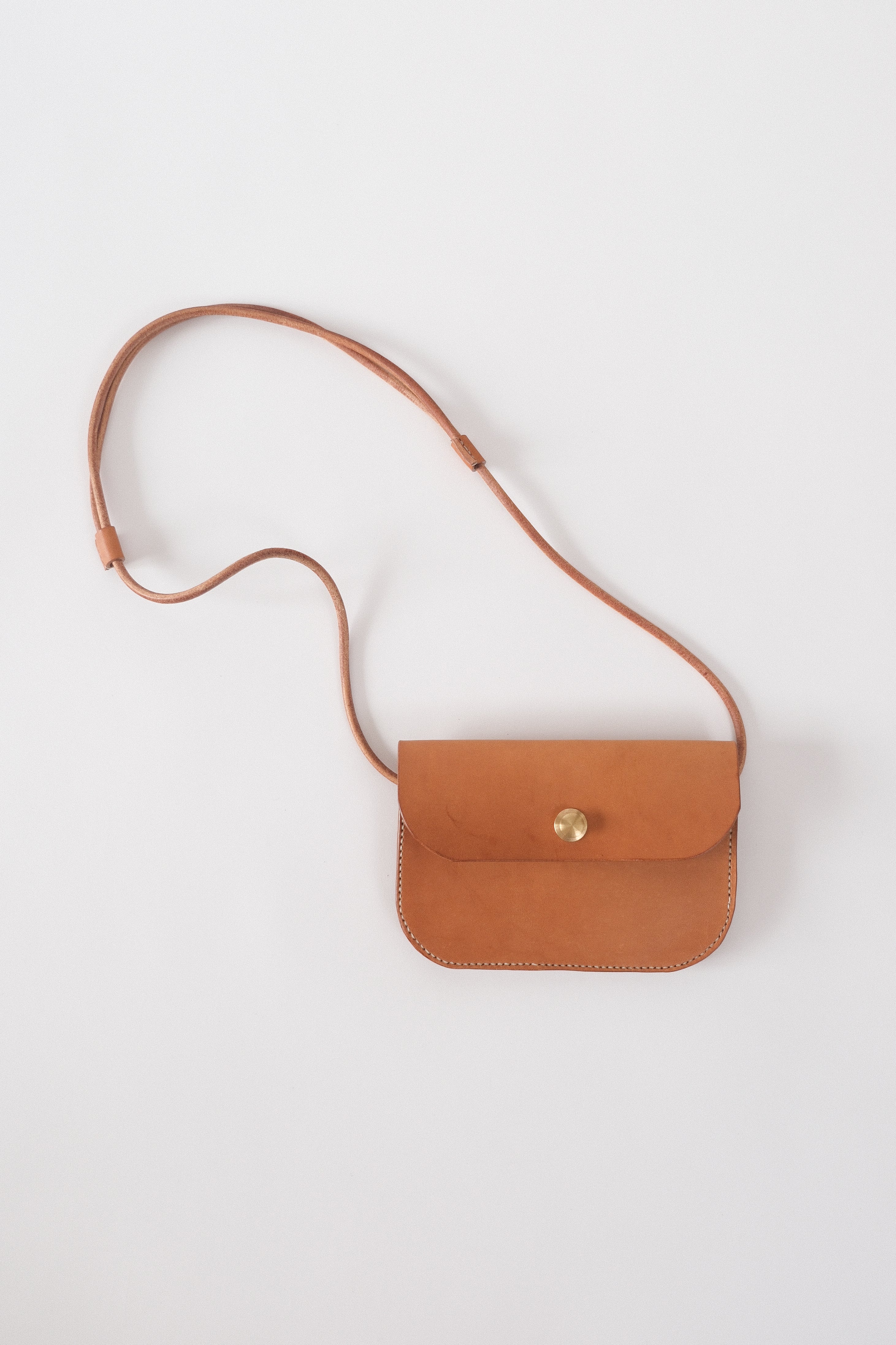 Cross Body Pouch - Tan